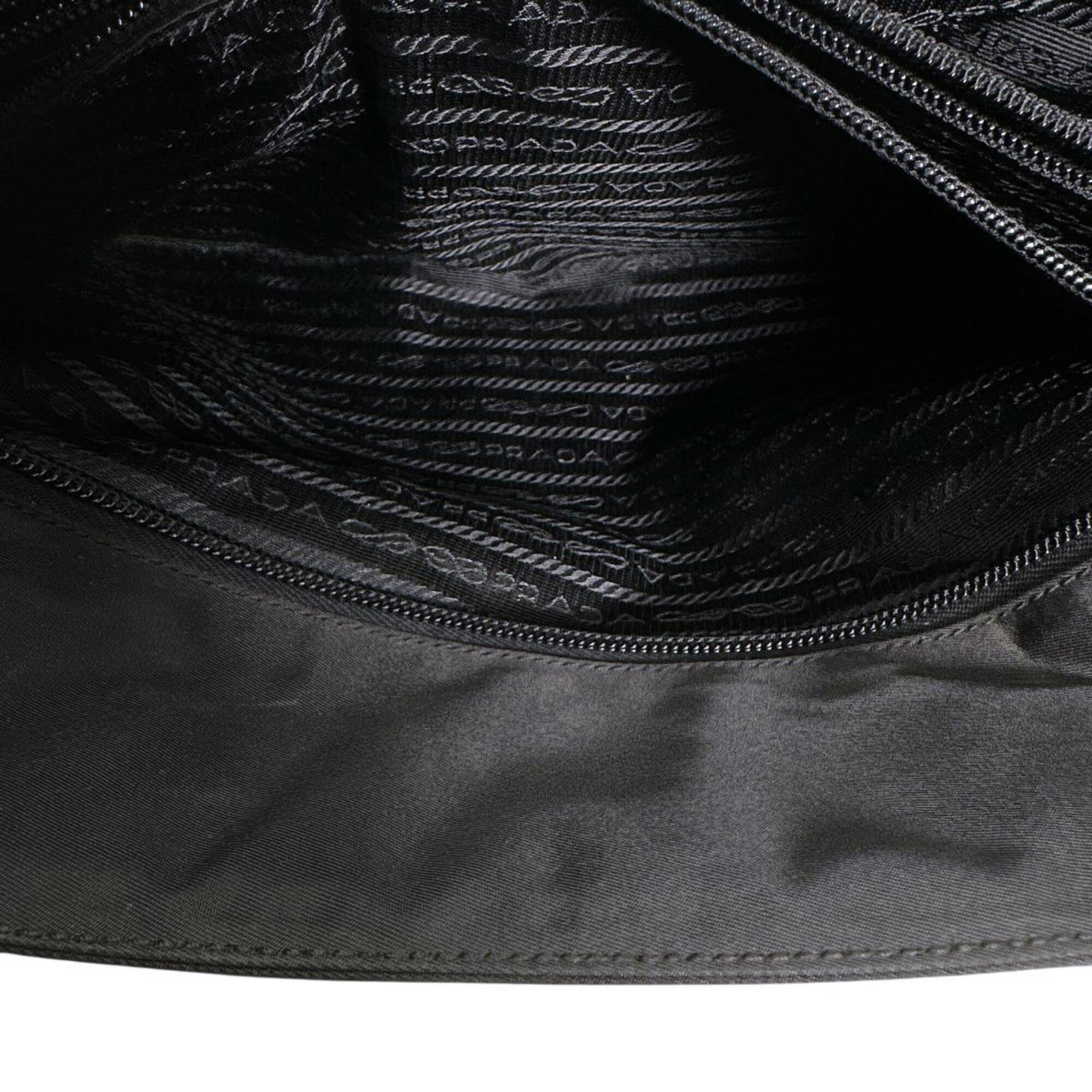 Prada Black Nylon Tote Bag (Pre-Owned)