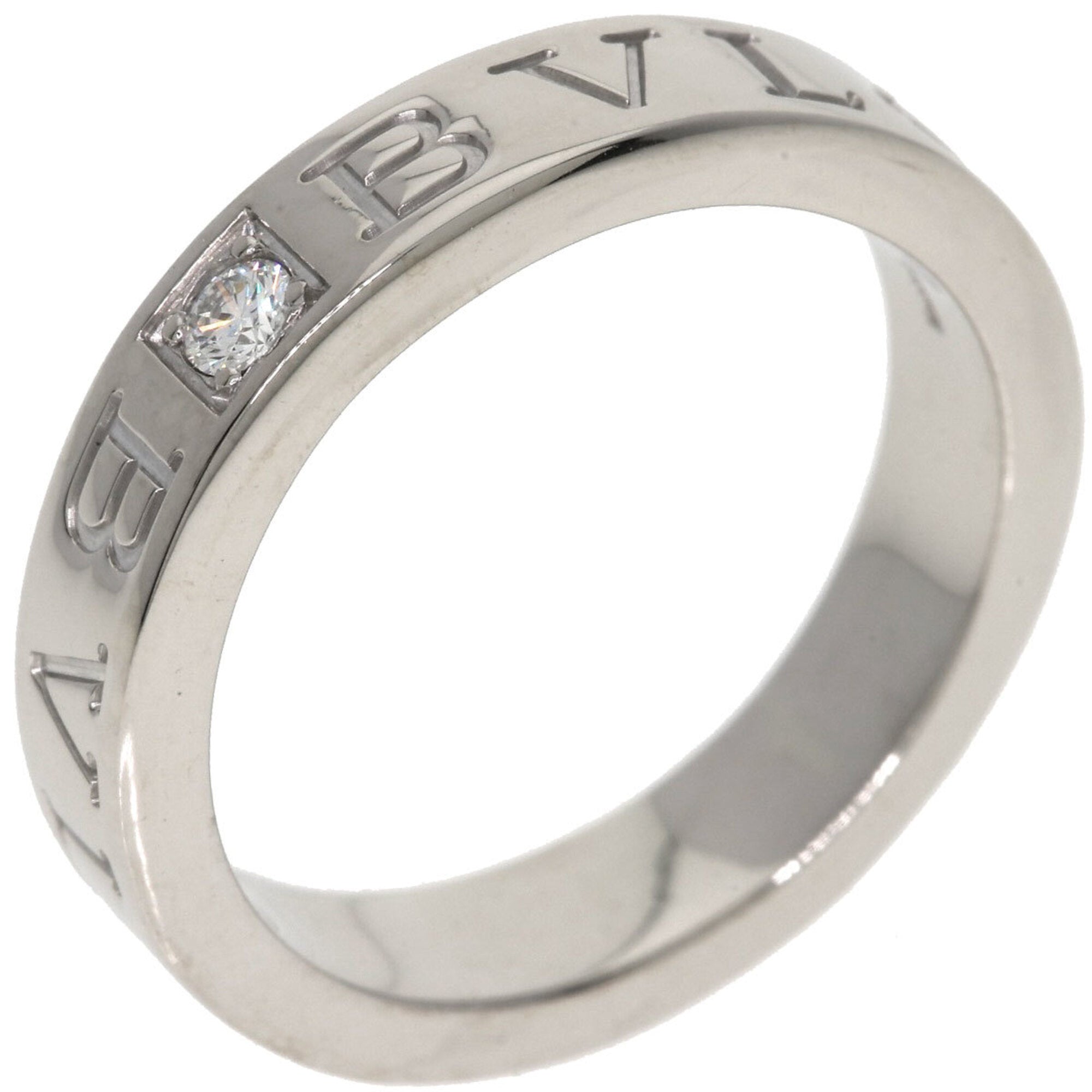 Bvlgari White Gold (18K) Band Ring (Pre-Owned)