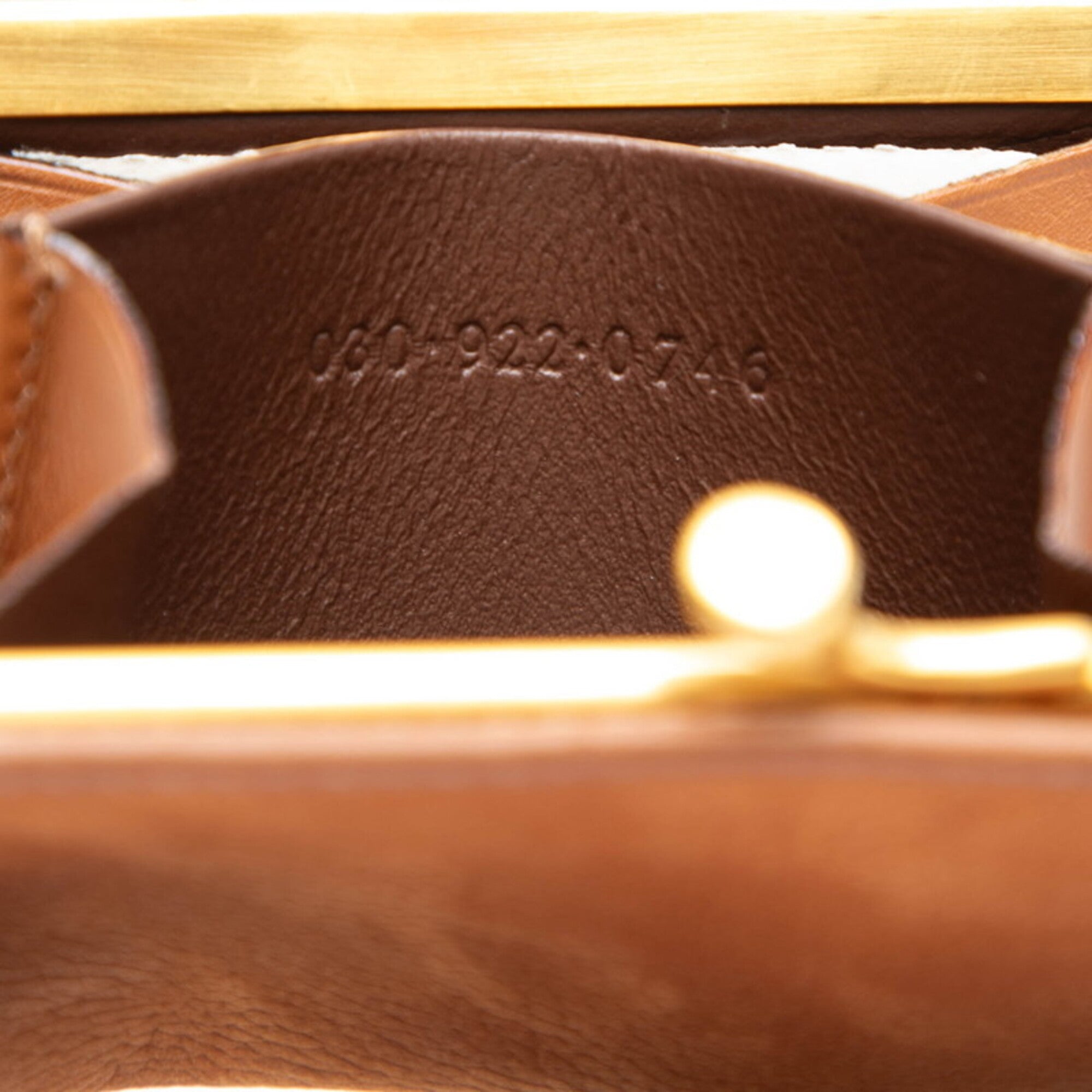 Gucci Brown Leather Coin Purse/Coin Case (Pre-Owned)