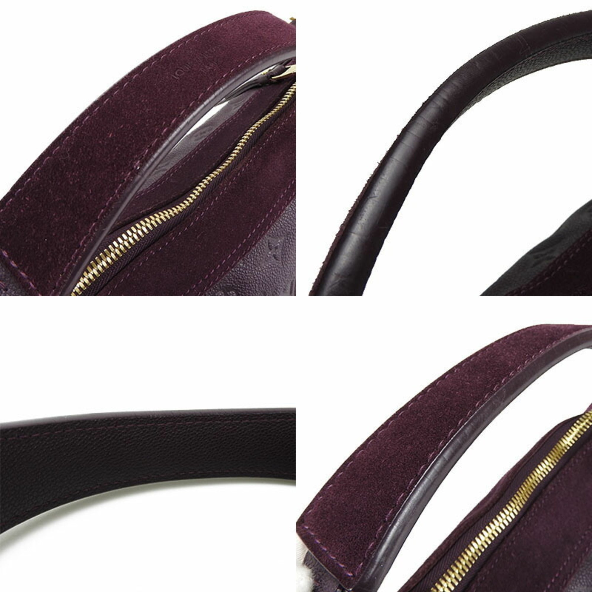 Louis Vuitton Monogram Empreinte Purple Monogram Empreinte Handbag Shoulder Bag (Pre-Owned)
