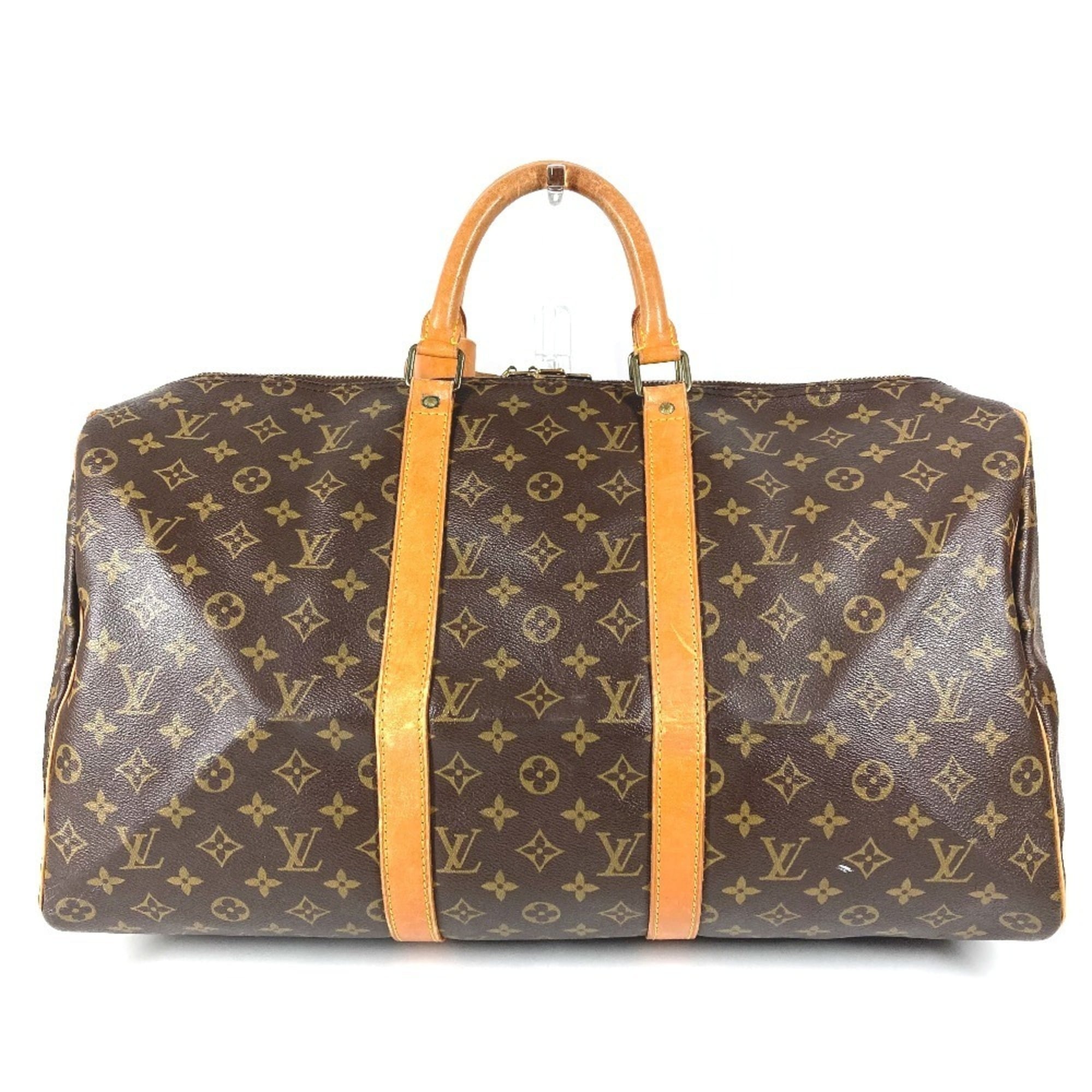 Louis Vuitton Monogram Brown Monogram Boston Bag Handbag (Pre-Owned)