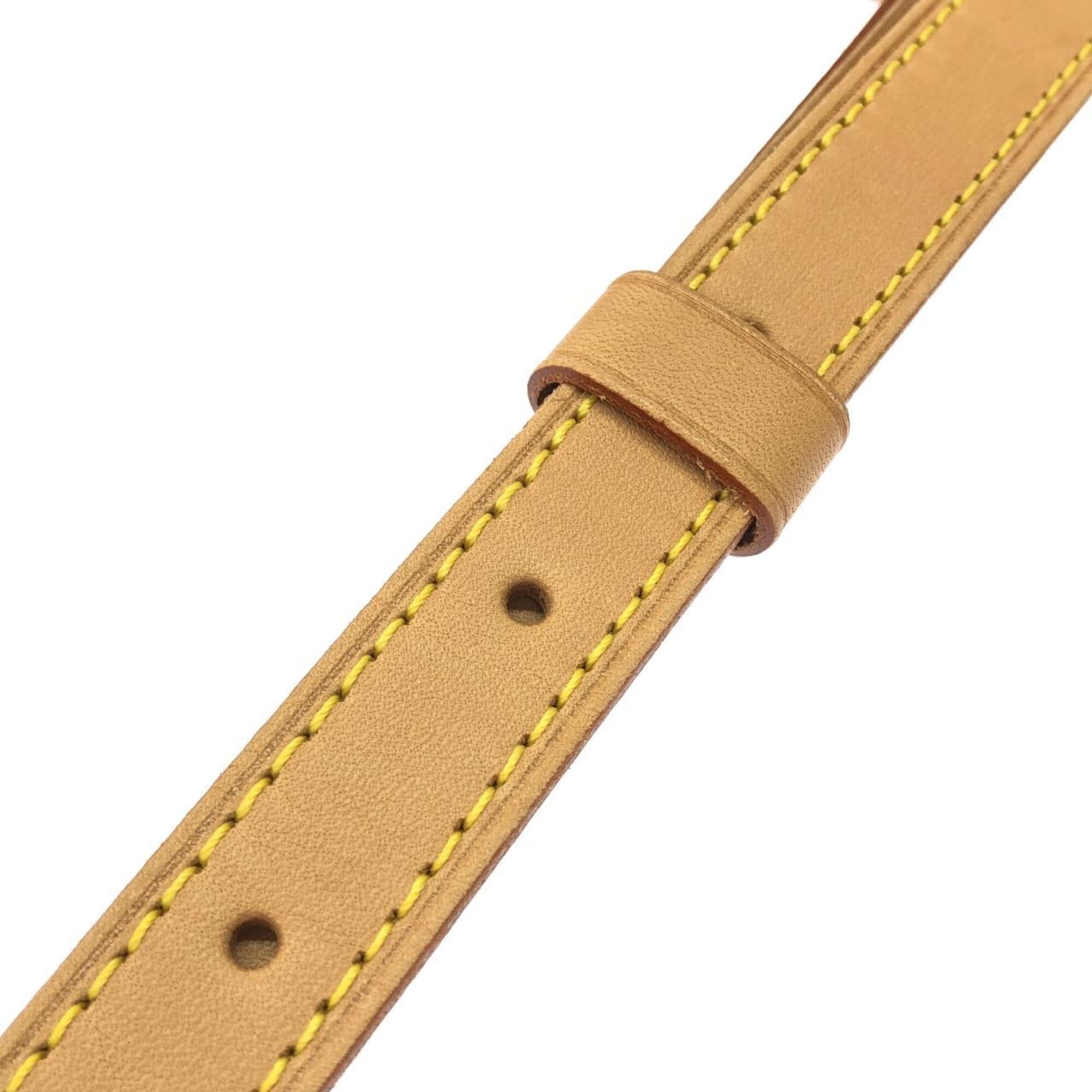 Louis Vuitton Marron Coated Canvas Shoulder Bag (Pre-Owned)
