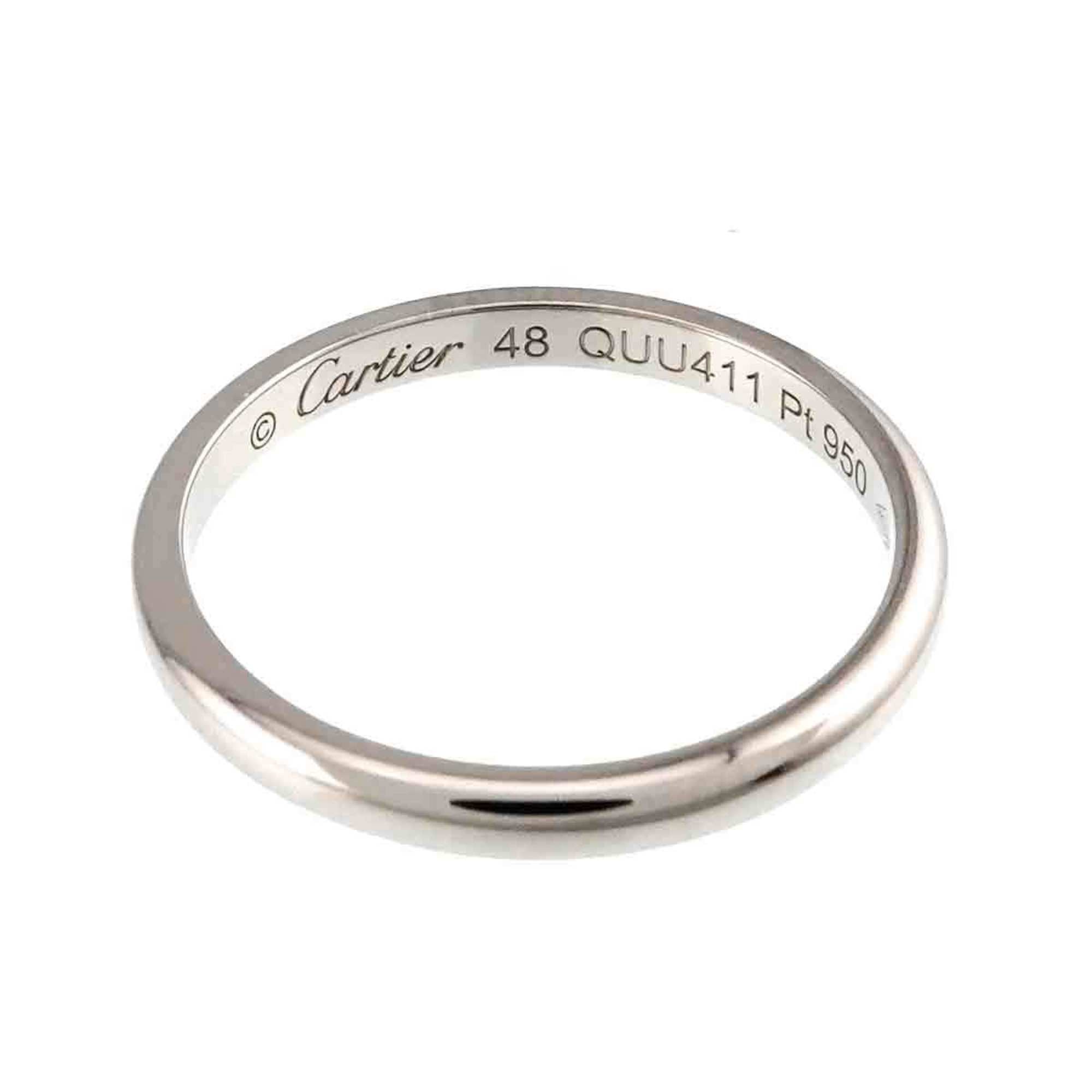 Cartier Platinum 950 Band Ring (Pre-Owned)