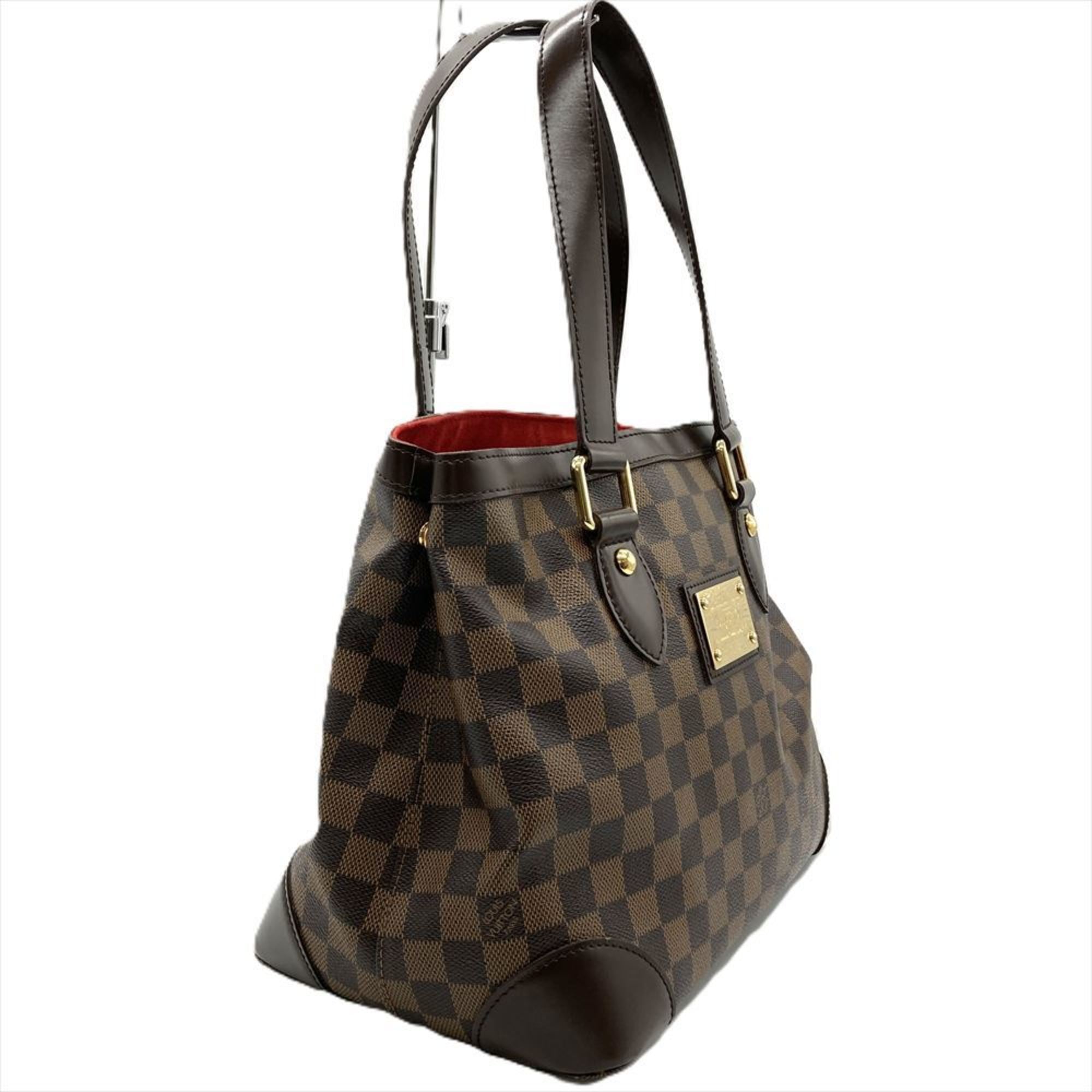 Louis Vuitton Brown Damier Canvas Handbag (Pre-Owned)