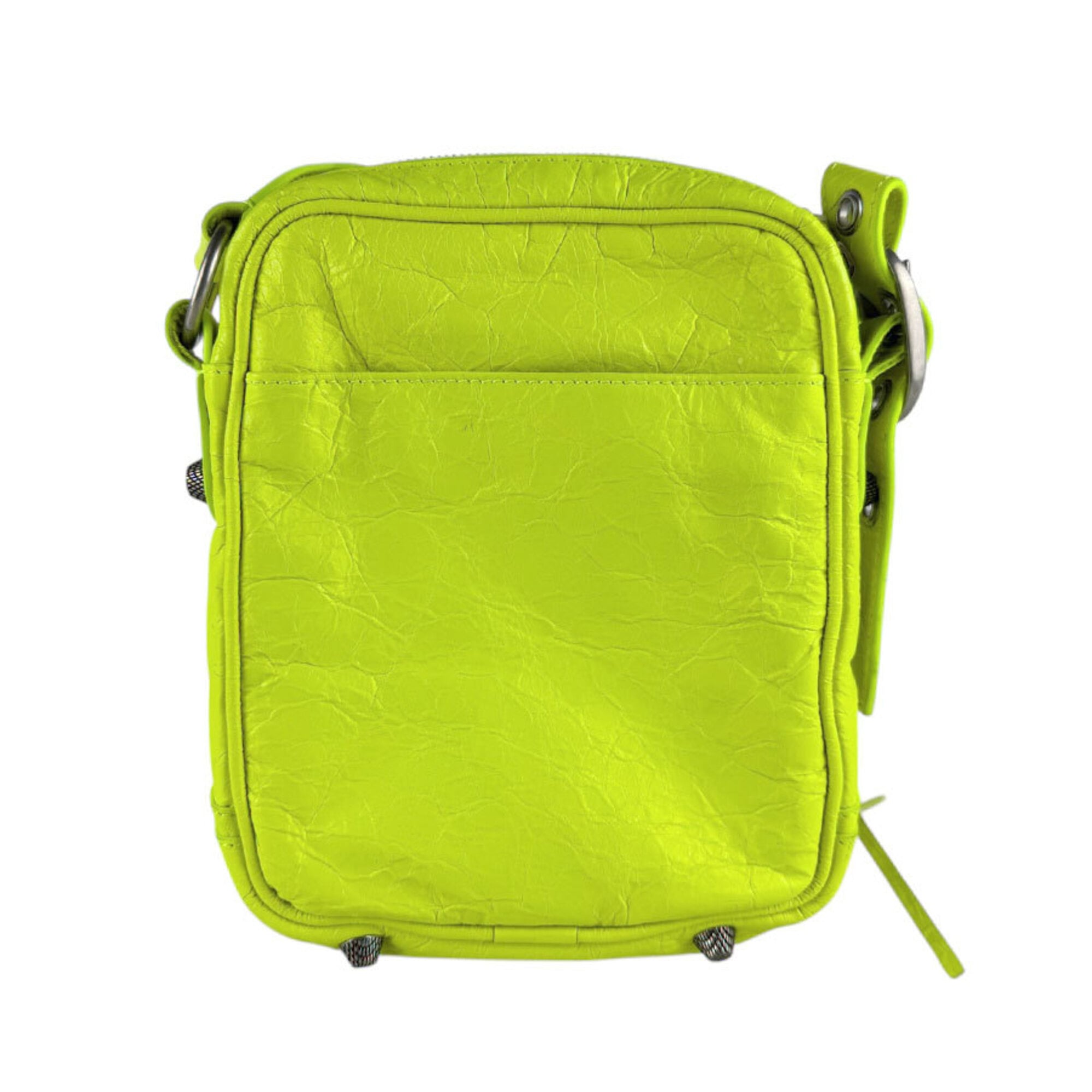 Balenciaga Yellow Leather Shoulder Bag (Pre-Owned)
