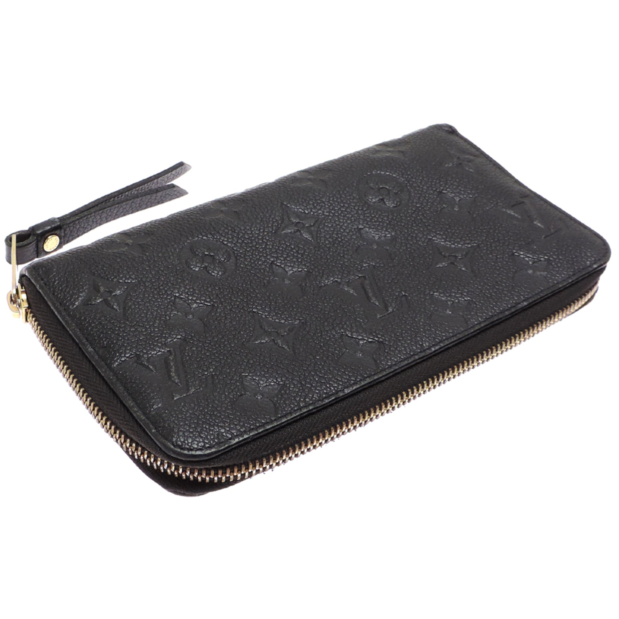 Louis Vuitton Infini Navy Monogram Empreinte Long Wallet (Bi-Fold) (Pre-Owned)