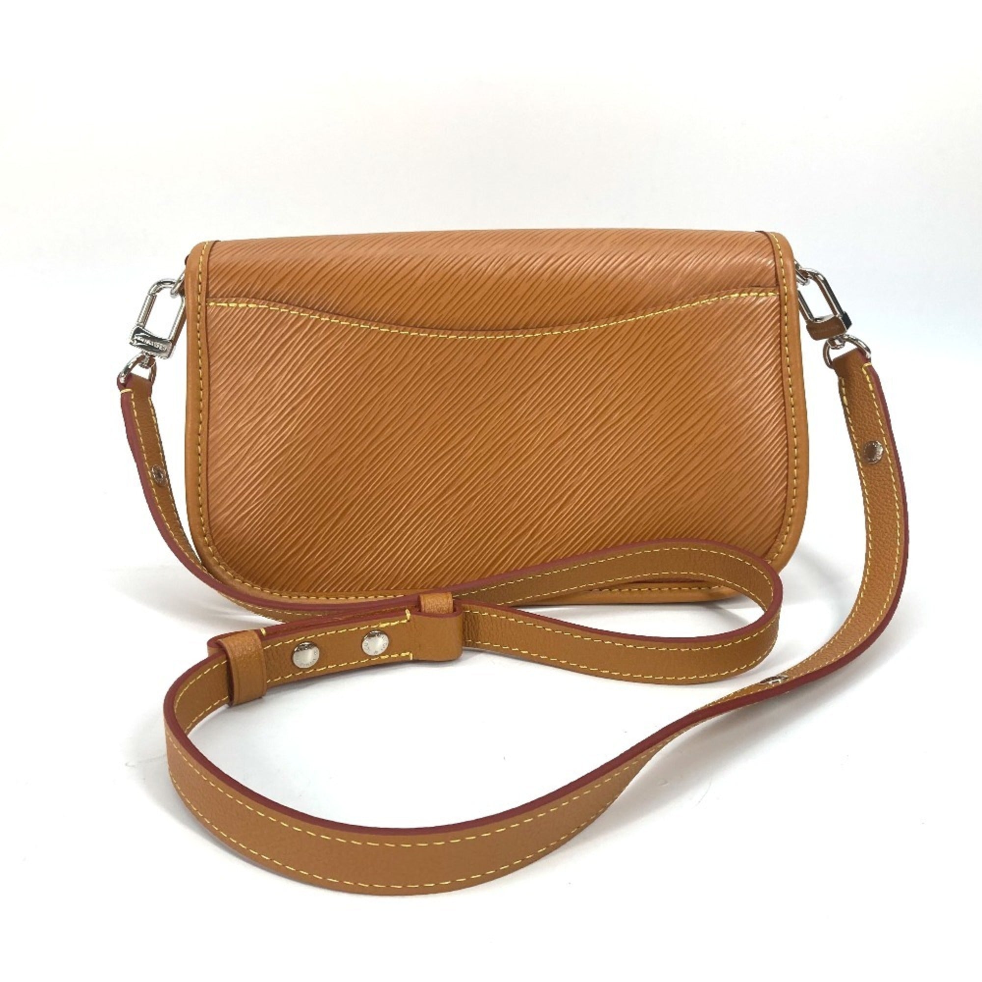 Louis Vuitton Beige Epi Leather Pochette Shoulder Bag (Pre-Owned)