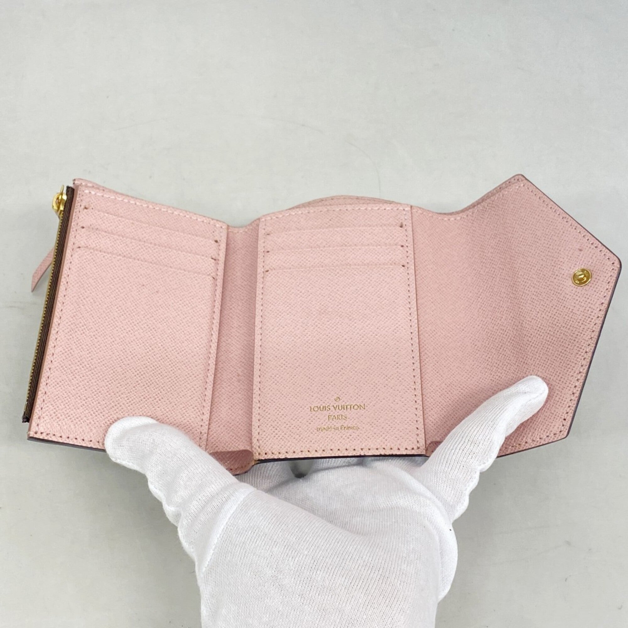 Louis Vuitton Brown Wallet (Tri-Fold) (Pre-Owned)