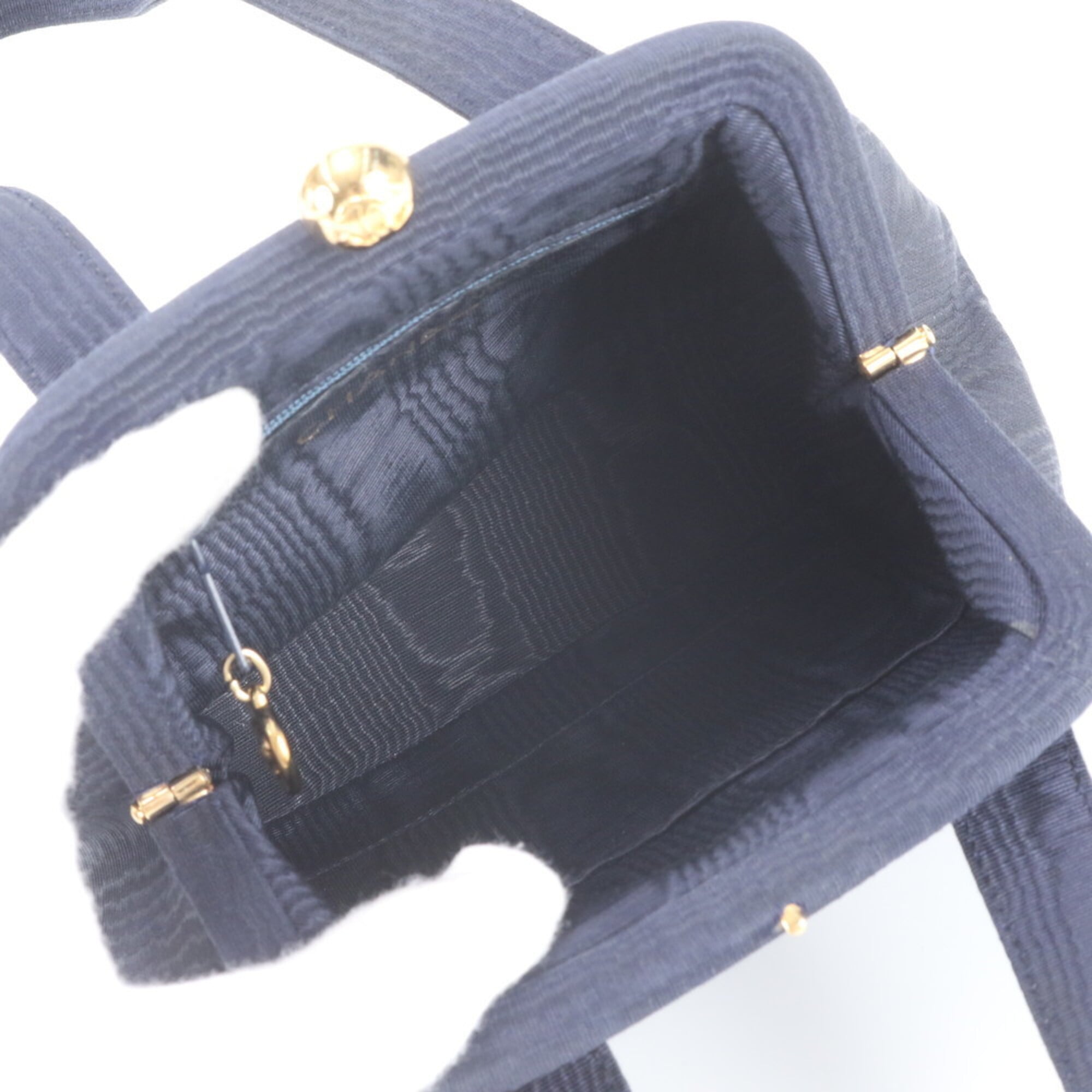 Chanel Blue Handbag Tote Bag (Pre-Owned)