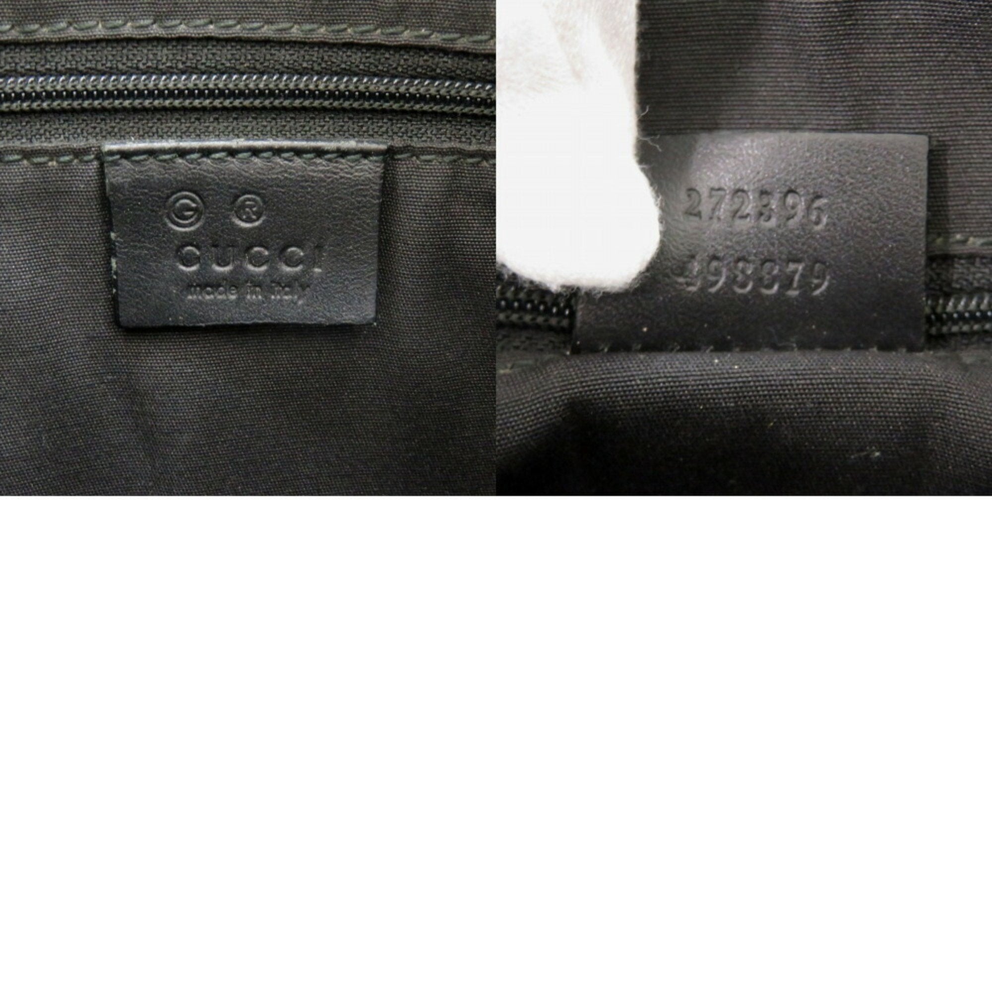 Gucci Black Suede Shoulder Bag (Pre-Owned)