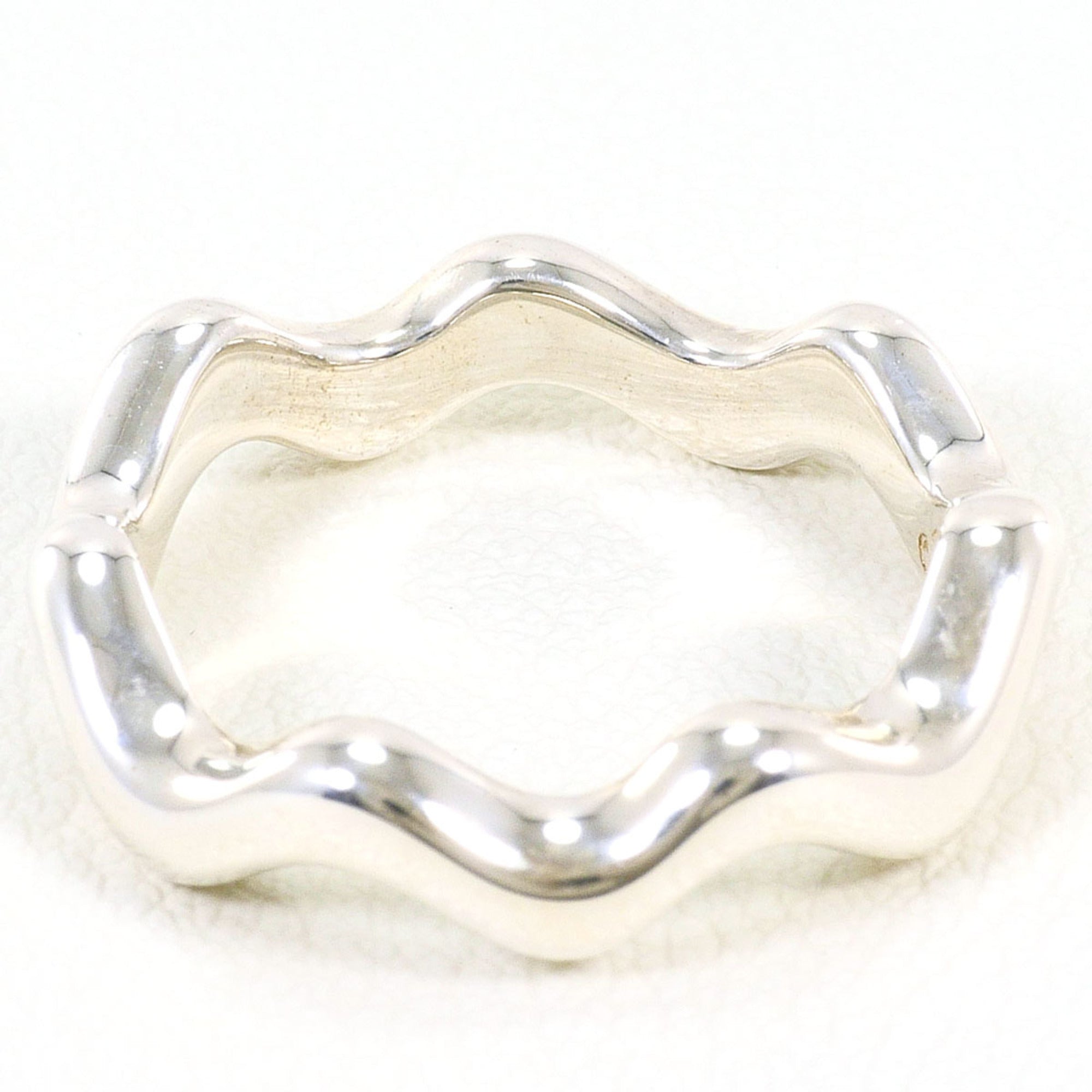 Tiffany Silver Silver 925 Band Ring (Pre-Owned)