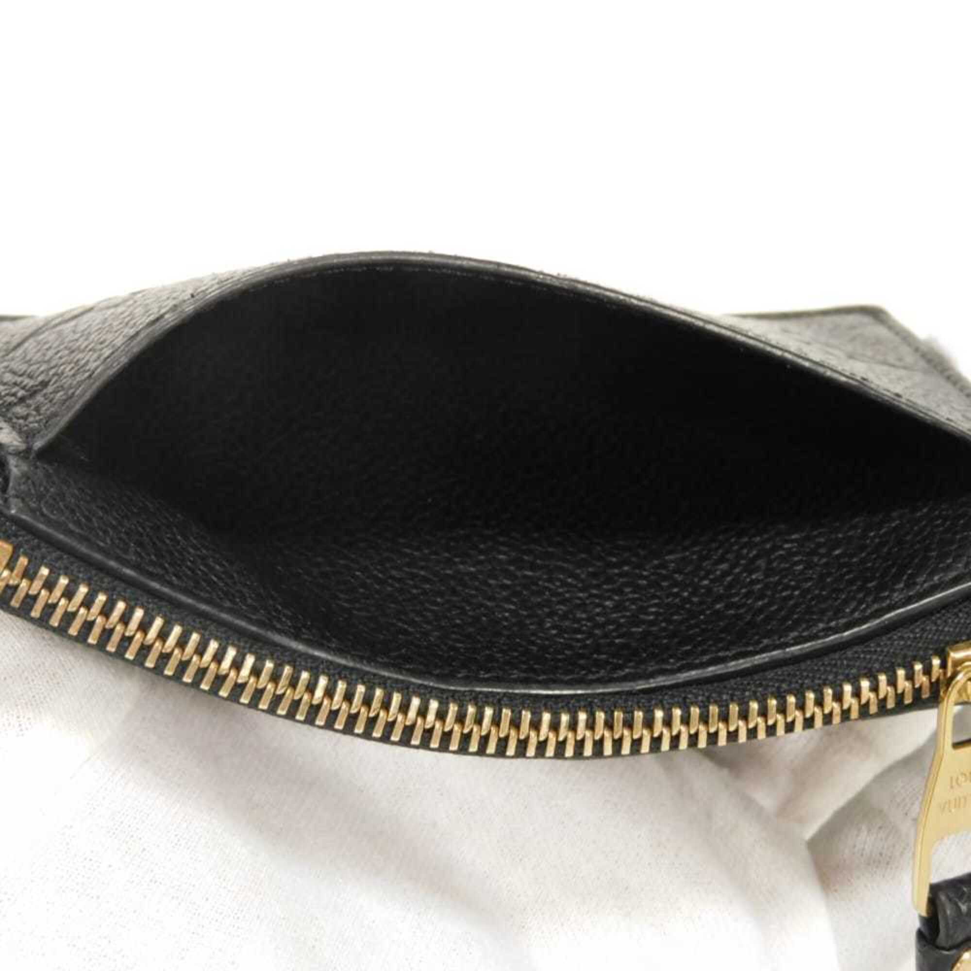 Louis Vuitton Black Noir Monogram Empreinte Leather Coin Purse/Coin Case (Pre-Owned)