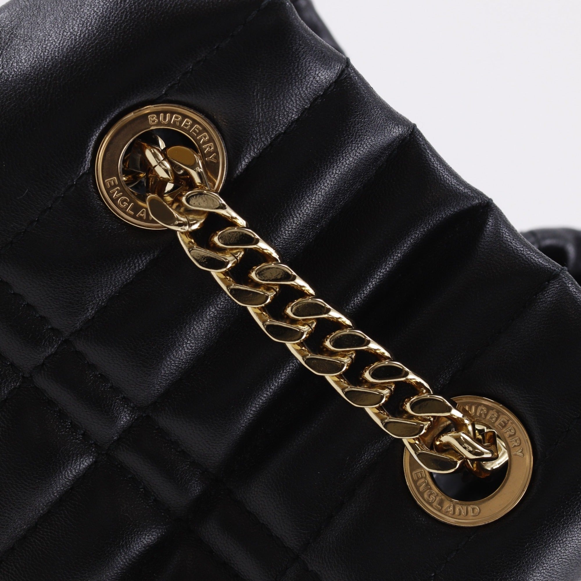 Burberry Black Leather Backpack (Pre-Owned)