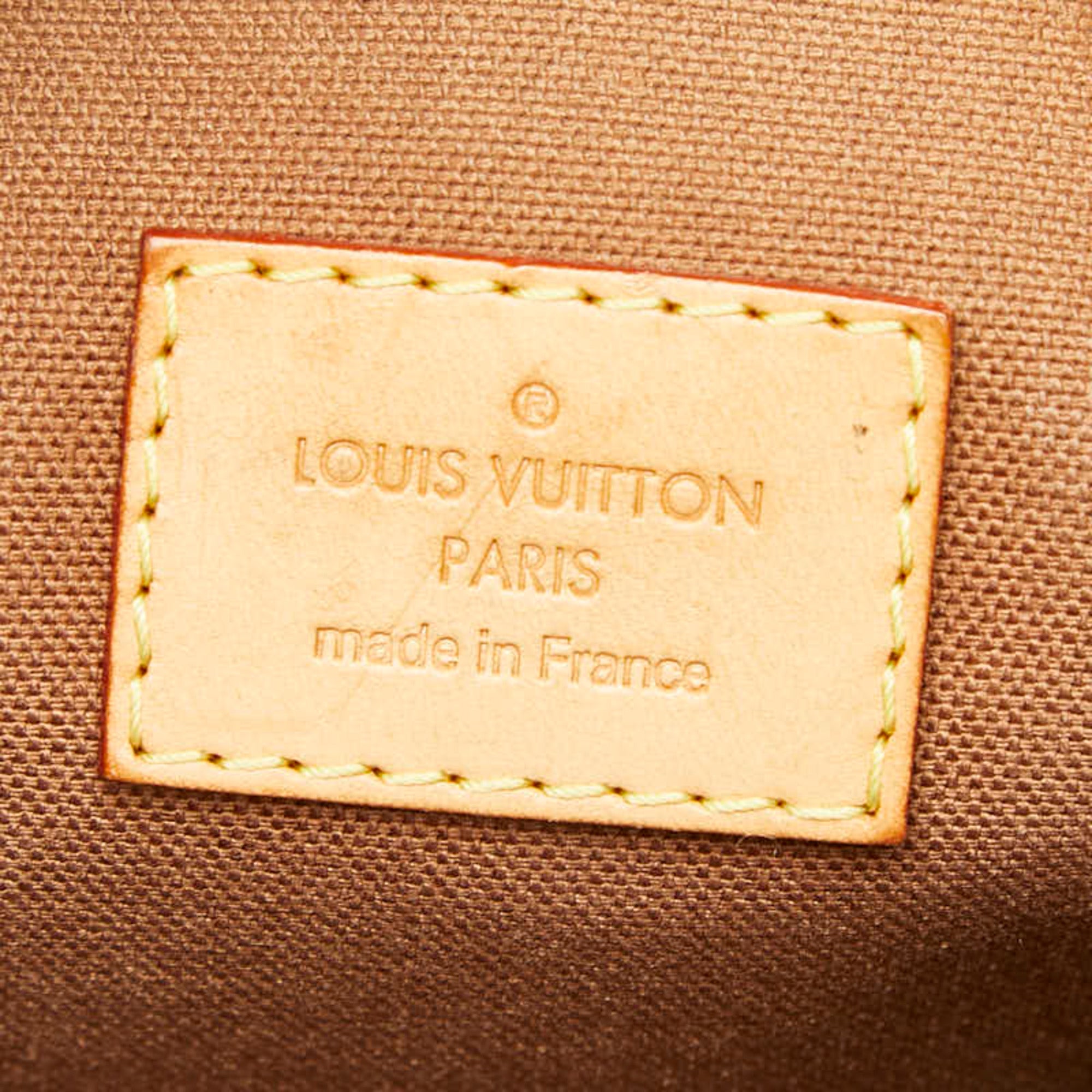 Louis Vuitton Brown Pvc Leather Shoulder Bag (Pre-Owned)