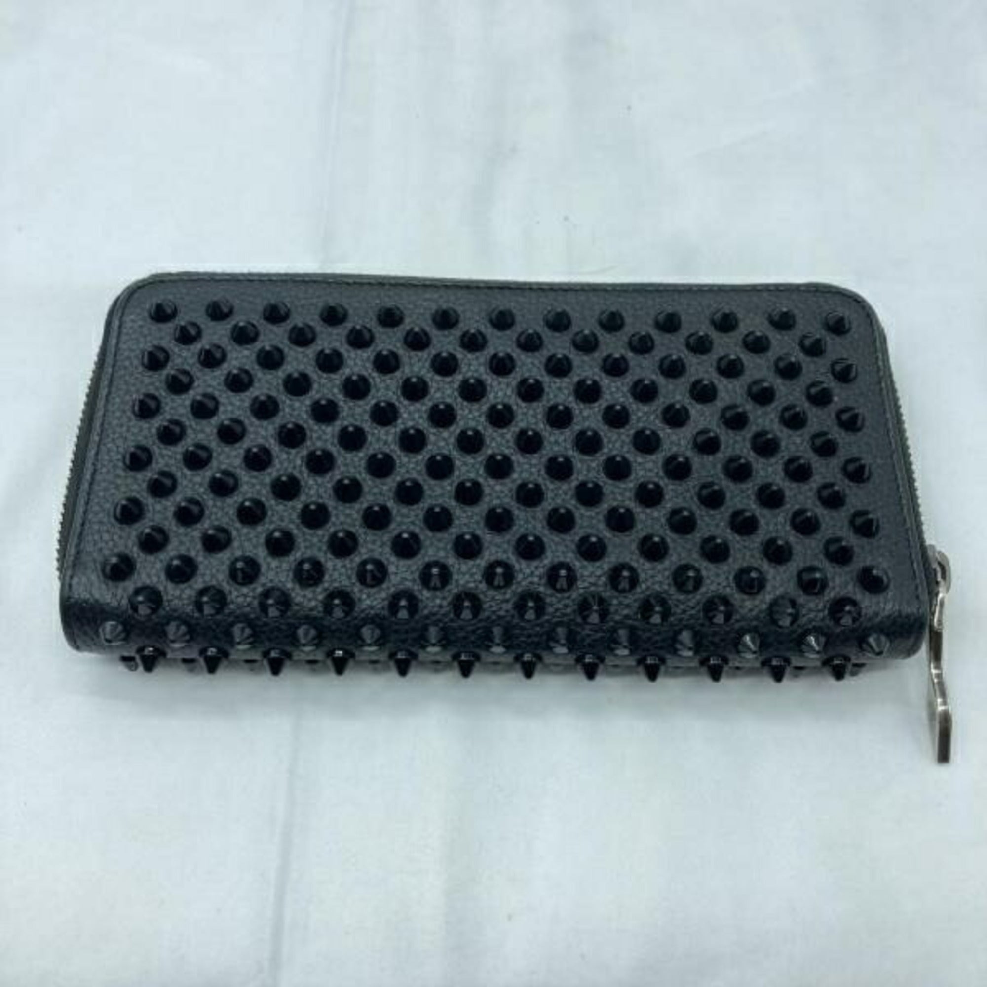 Christian Louboutin Black Long Wallet (Bi-Fold) (Pre-Owned)
