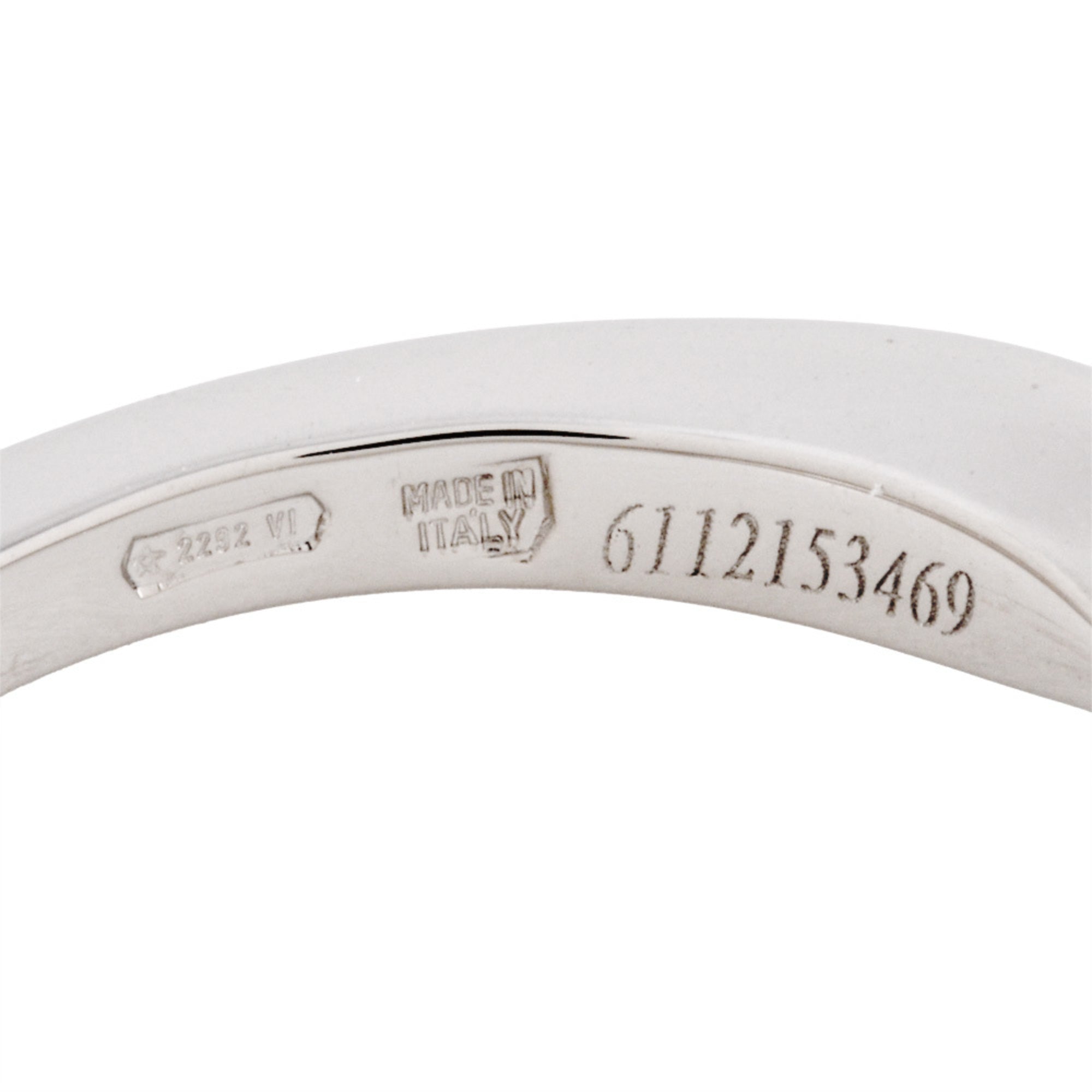 Bvlgari Platinum Platinum 950 Band Ring (Pre-Owned)