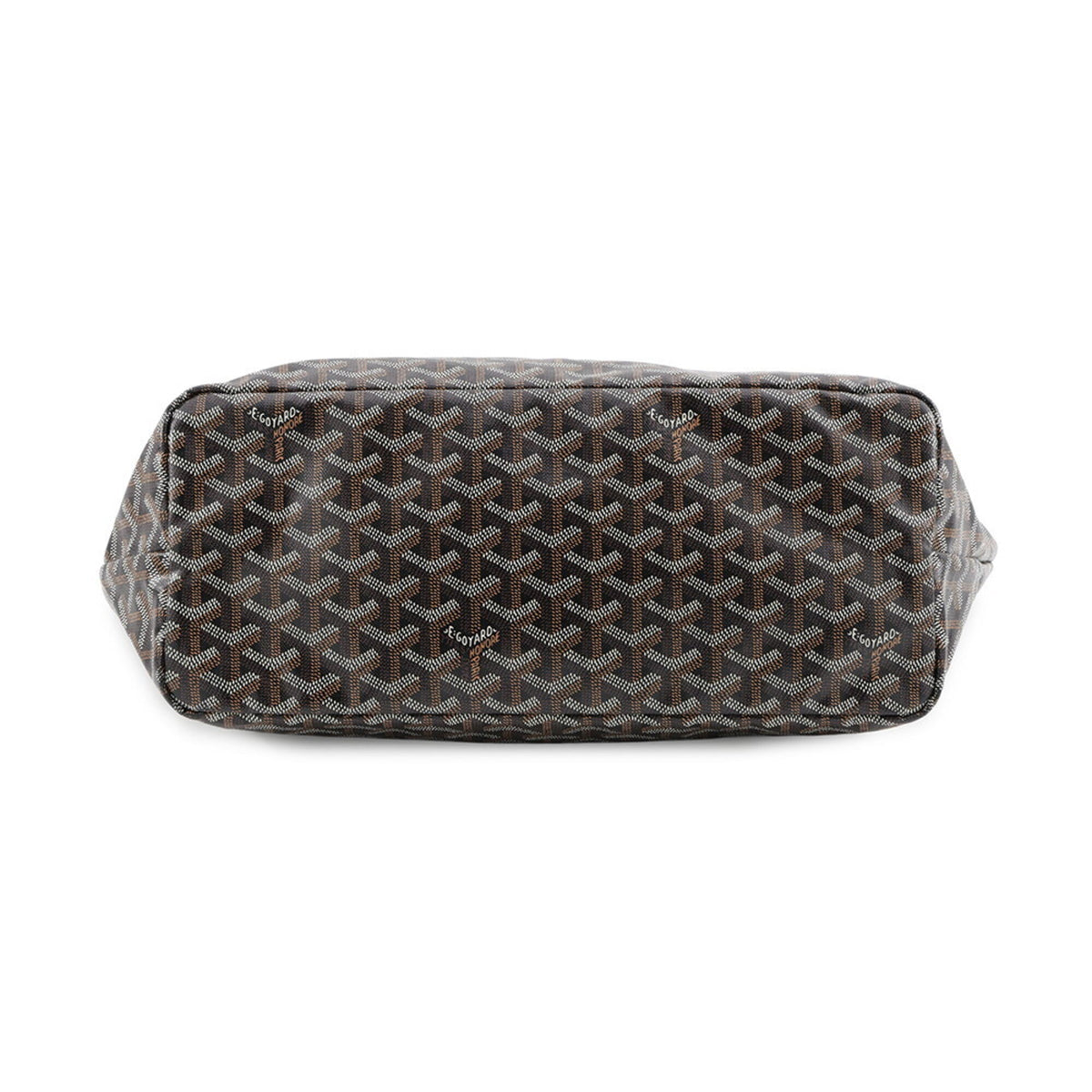 Goyard Black Pvc Leather Handbag Tote Bag (Pre-Owned)