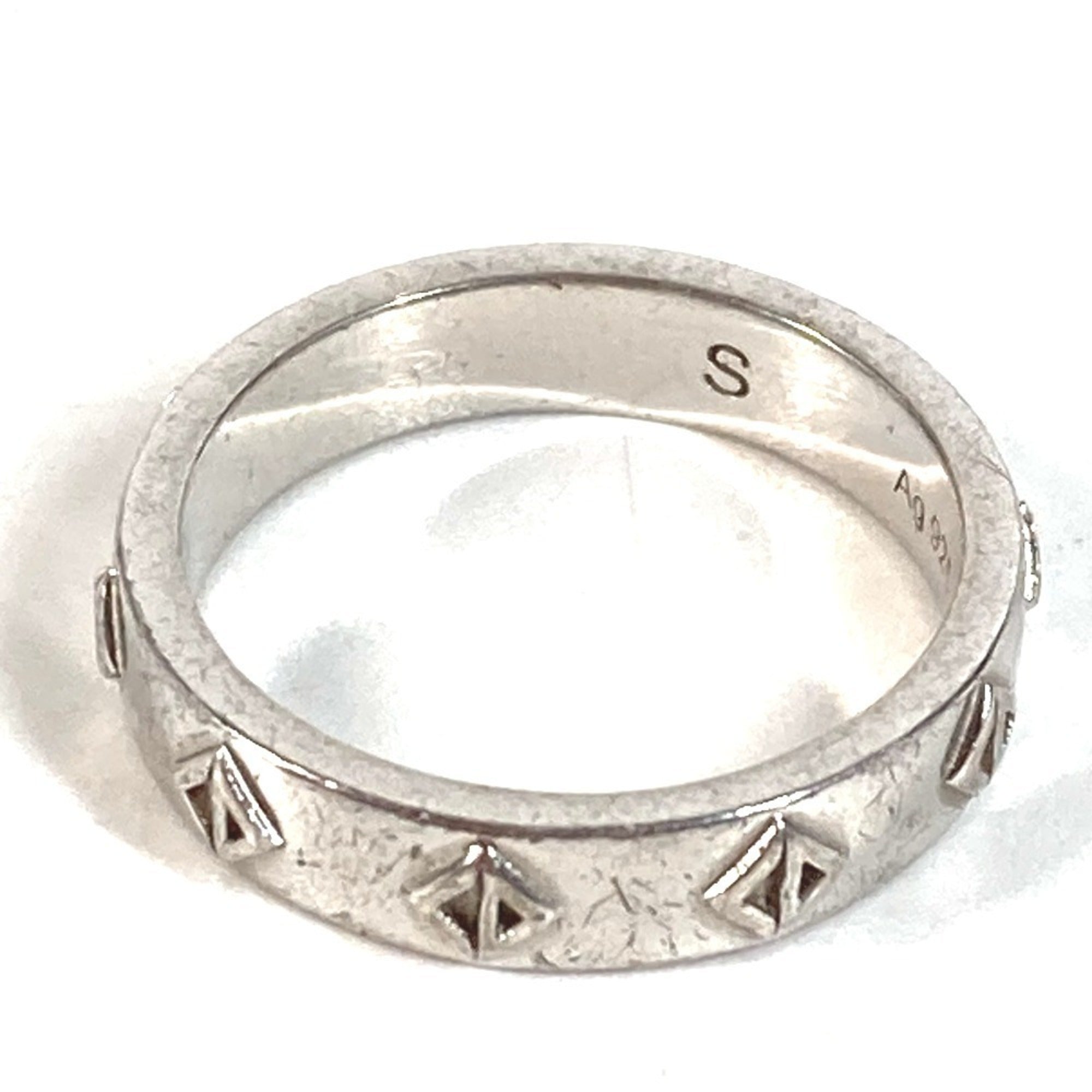 Christian Dior Silver Silver 925 Band Ring (Pre-Owned)