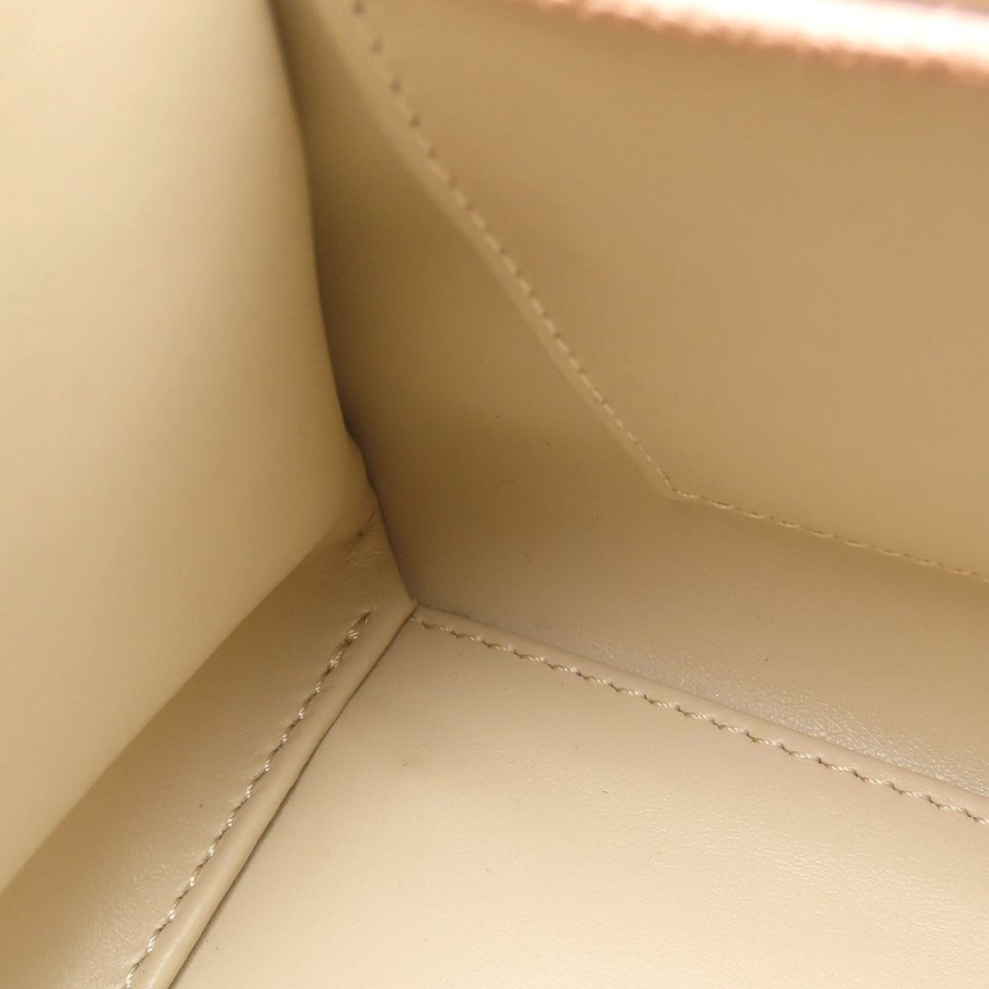 Valextra Pink Leather Handbag (Pre-Owned)