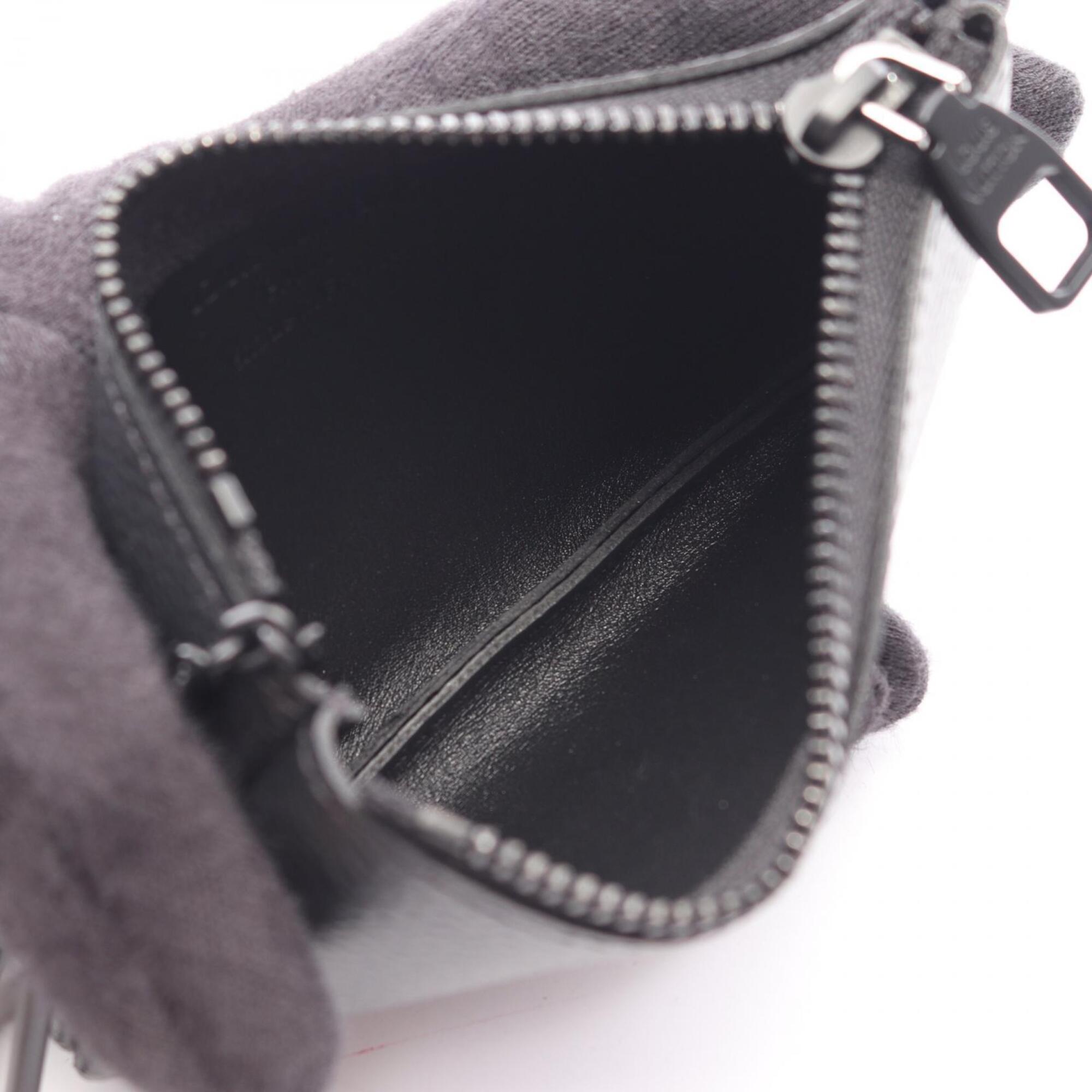 Louis Vuitton Monogram Black Pvc Coin Purse/Coin Case (Pre-Owned)