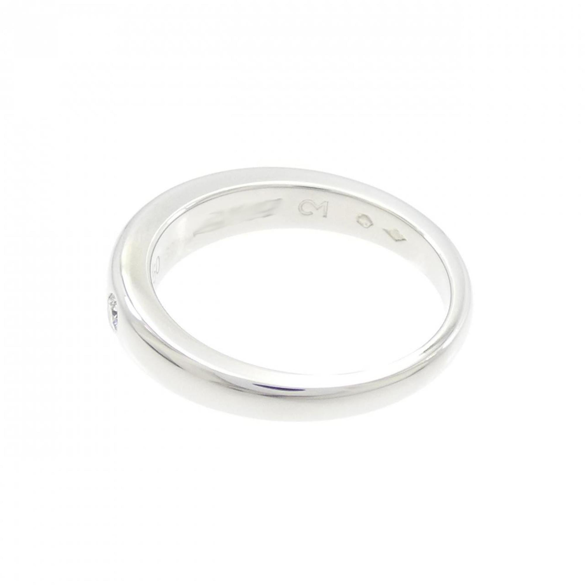 Van Cleef & Arpels Platinum Band Ring (Pre-Owned)