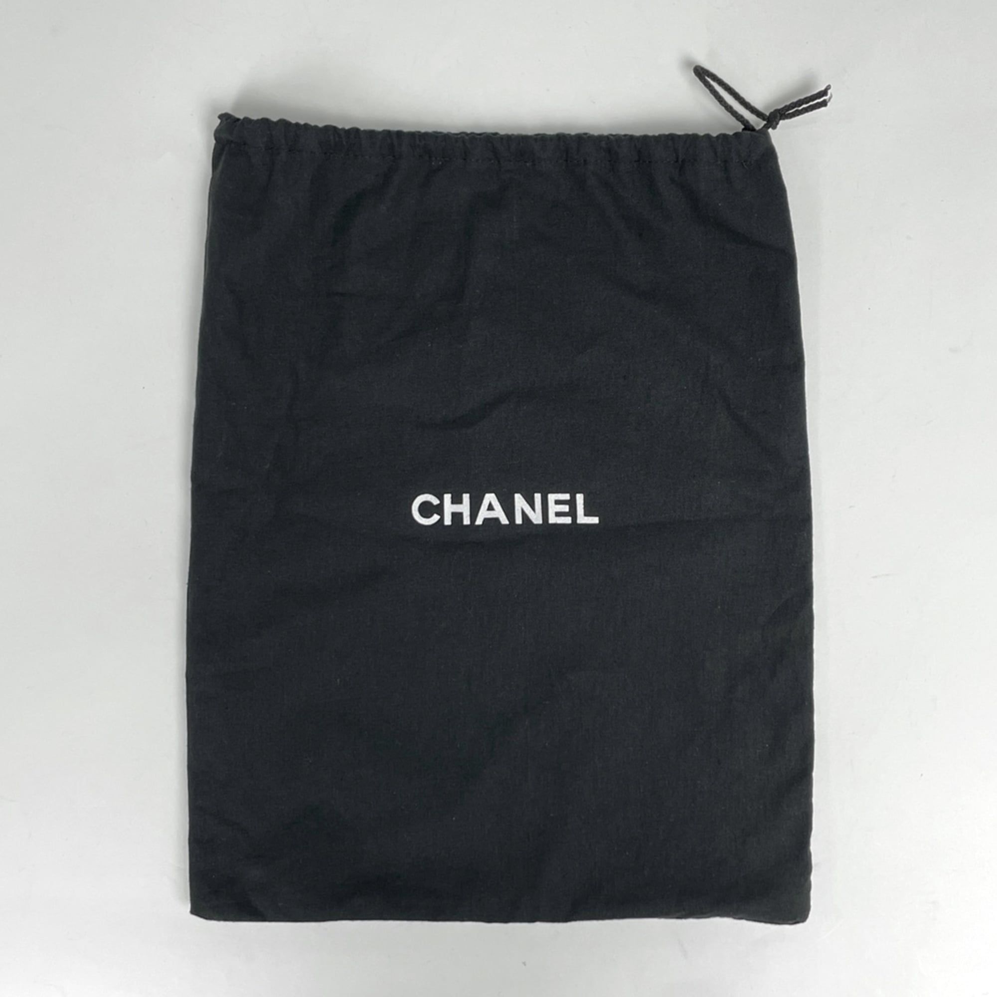 Chanel New Travel Line Black Jacquard Nylon Leather Shoulder Bag (Pre-Owned)