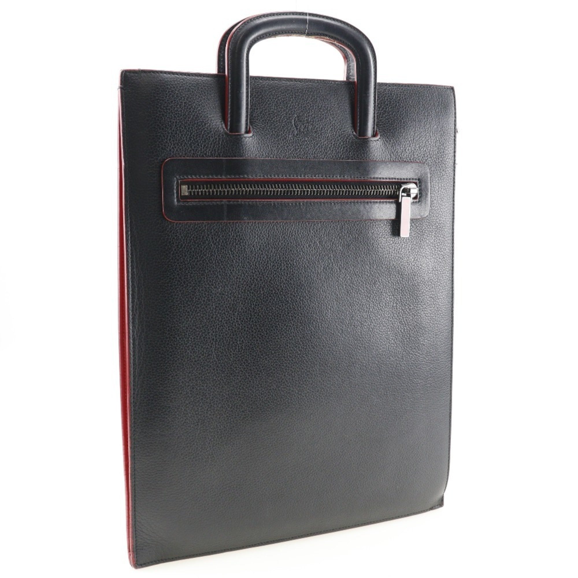 Christian Louboutin Black Leather Handbag (Pre-Owned)