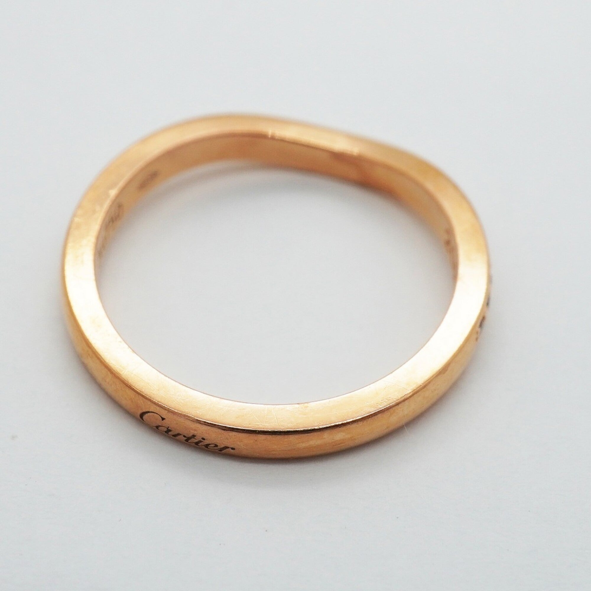 Cartier Pink Gold (18K) Band Ring (Pre-Owned)