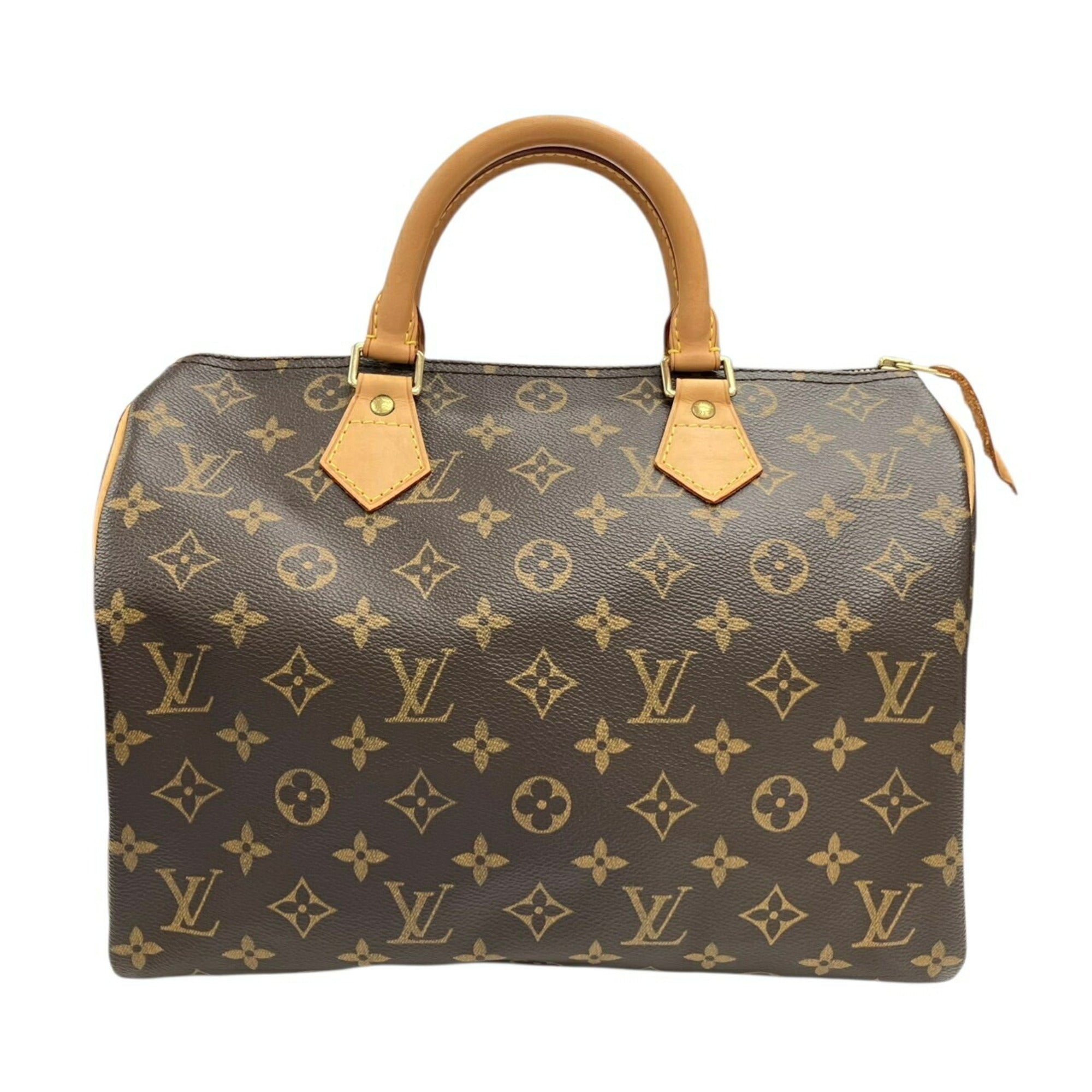 Louis Vuitton Brown Monogram Boston Bag Handbag (Pre-Owned)