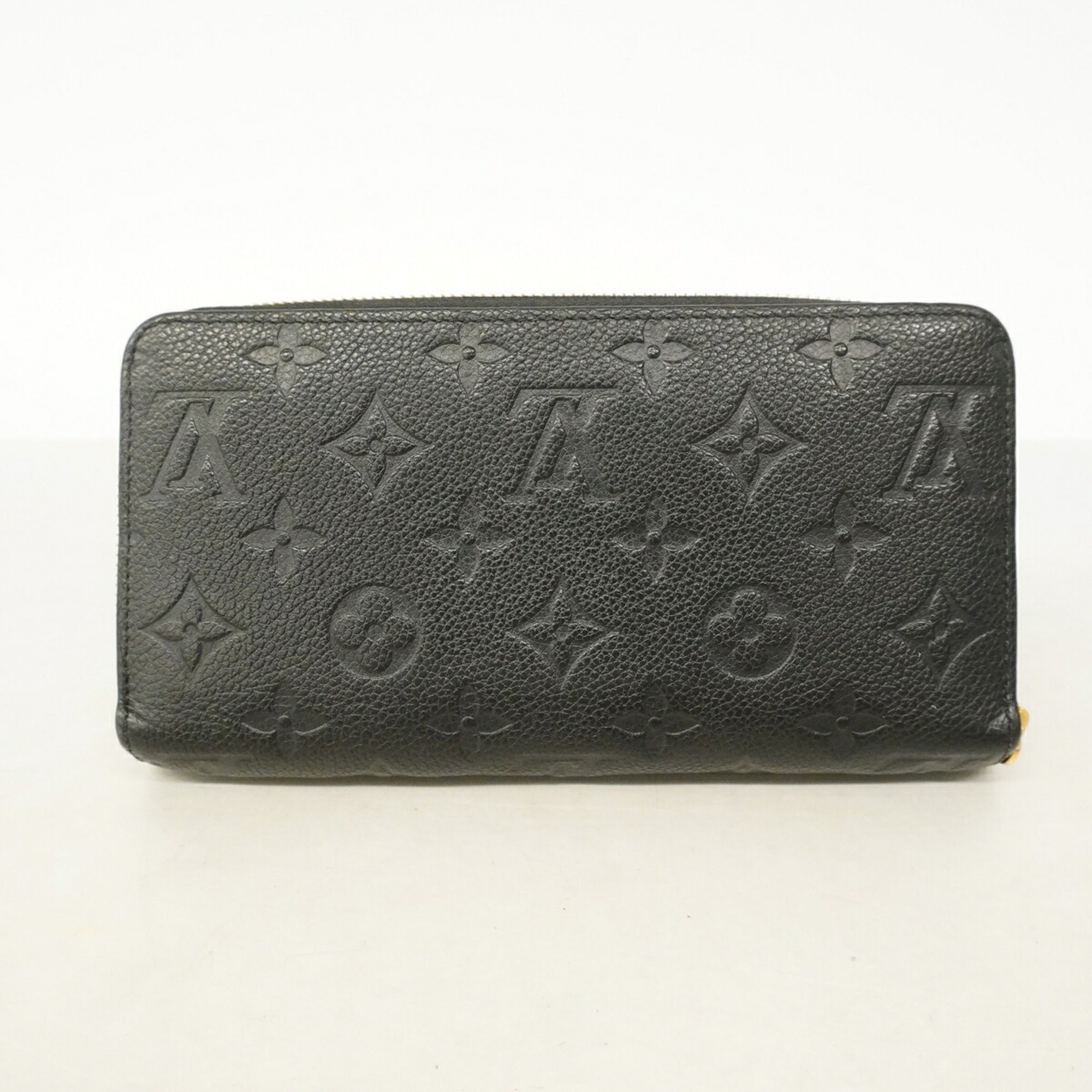 Louis Vuitton Noir Long Wallet (Bi-Fold) (Pre-Owned)
