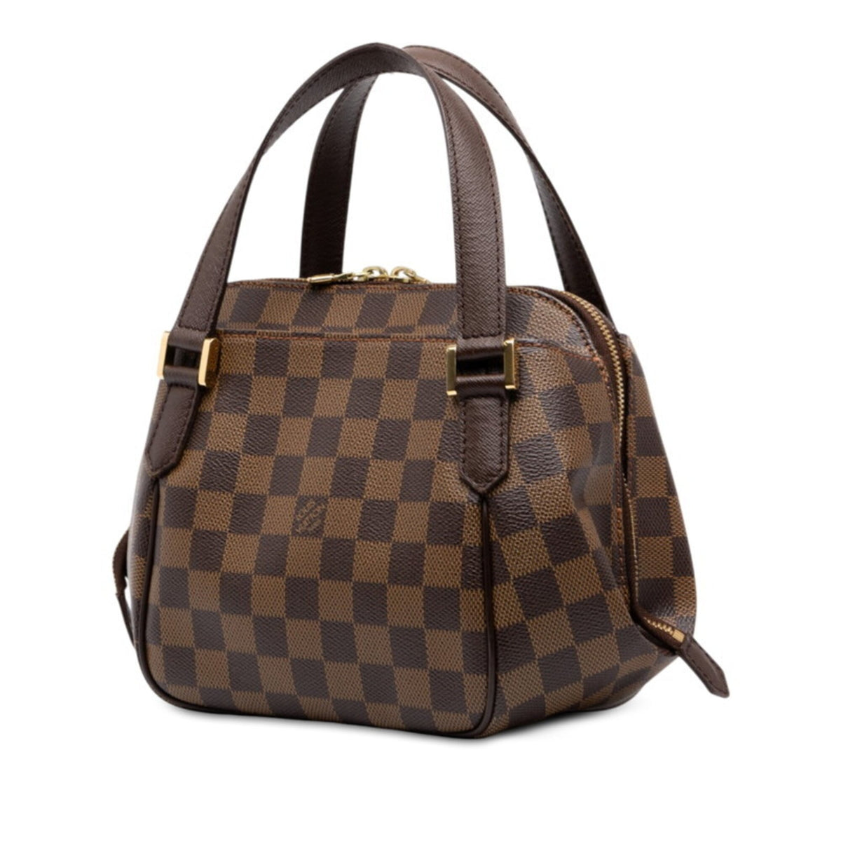 Louis Vuitton Brown Pvc Leather Handbag (Pre-Owned)