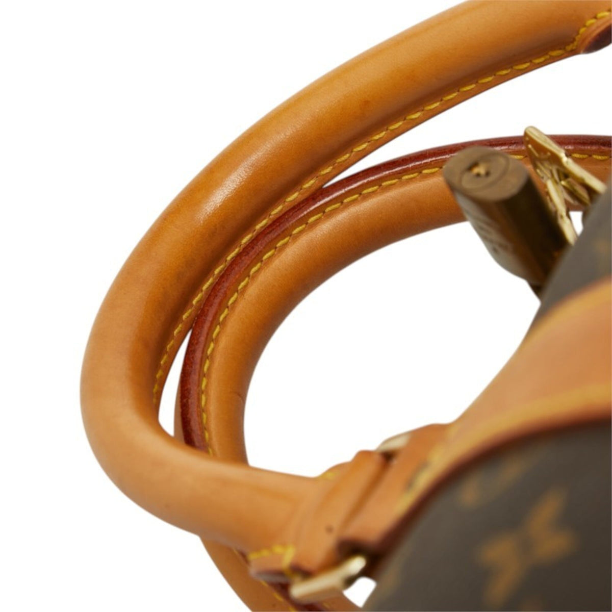 Louis Vuitton Monogram Brown Pvc Leather Boston Bag Shoulder Bag (Pre-Owned)