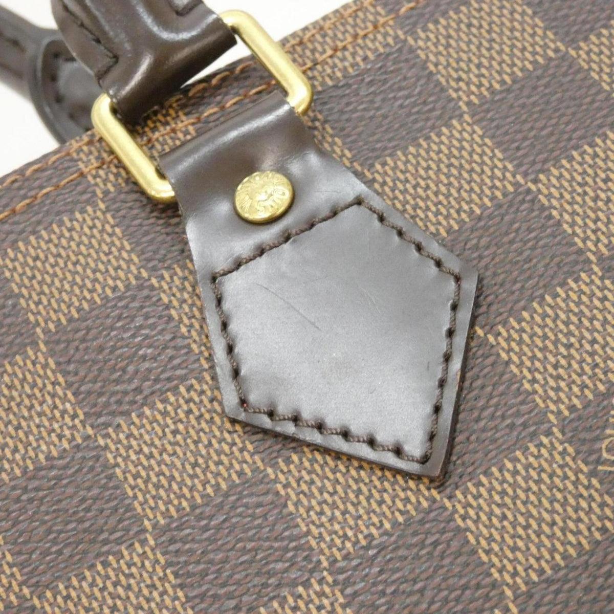 Louis Vuitton Ebene Coated Canvas Boston Bag (Pre-Owned)