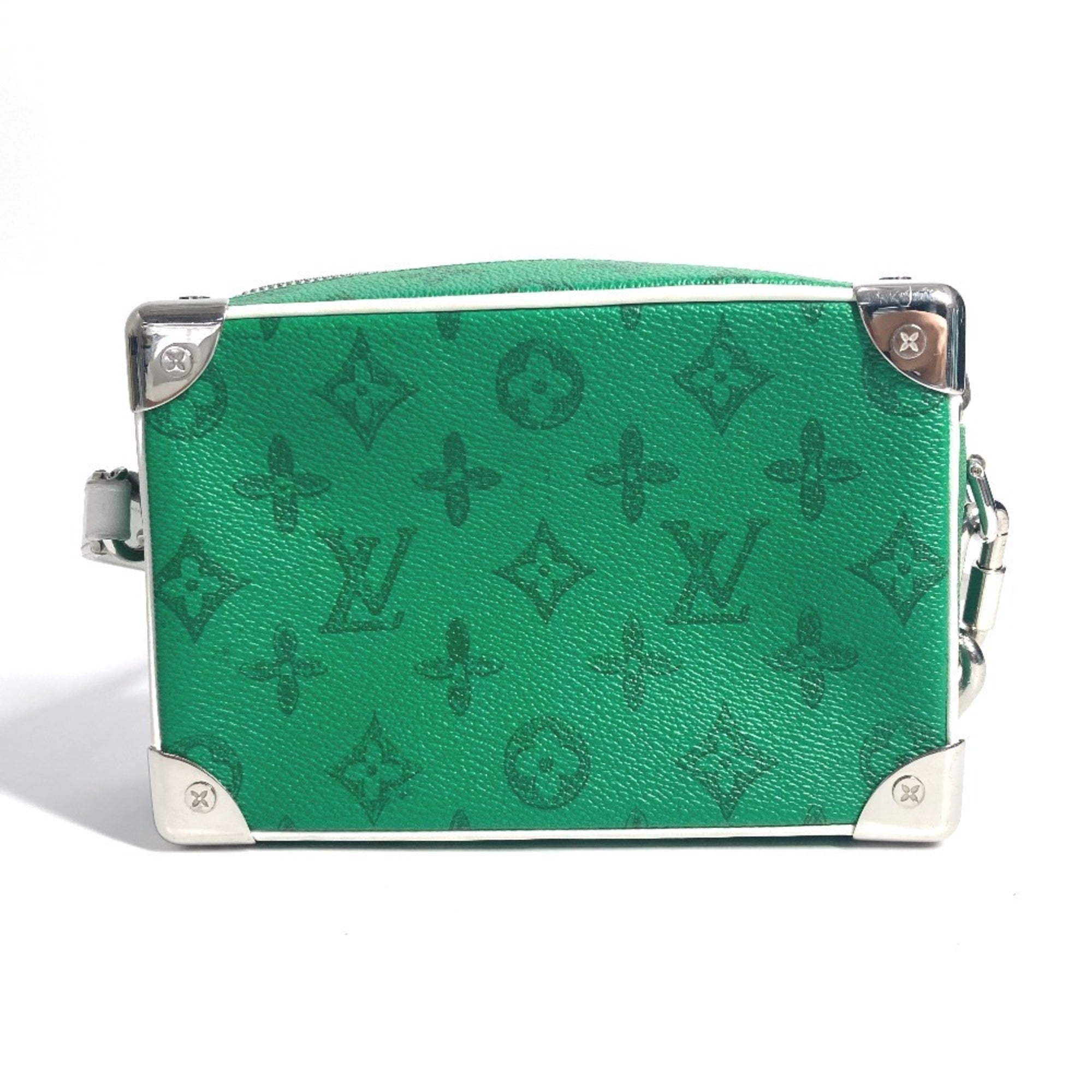 Louis Vuitton Monogram Green Monogram Pochette Shoulder Bag (Pre-Owned)