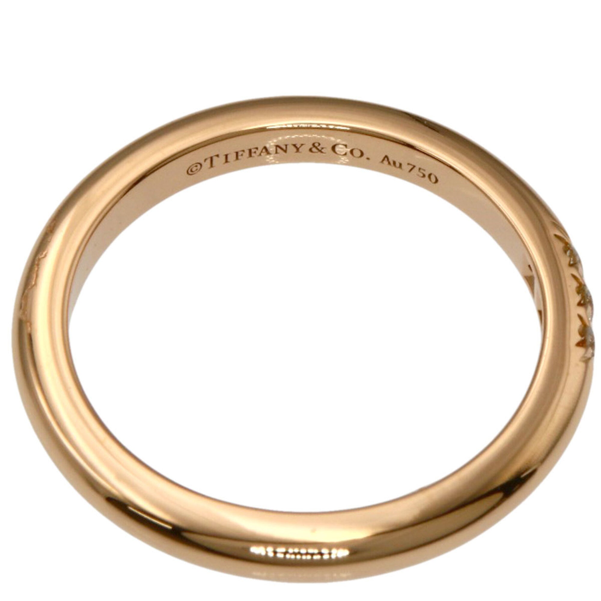 Tiffany Pink Gold (18K) Band Ring (Pre-Owned)