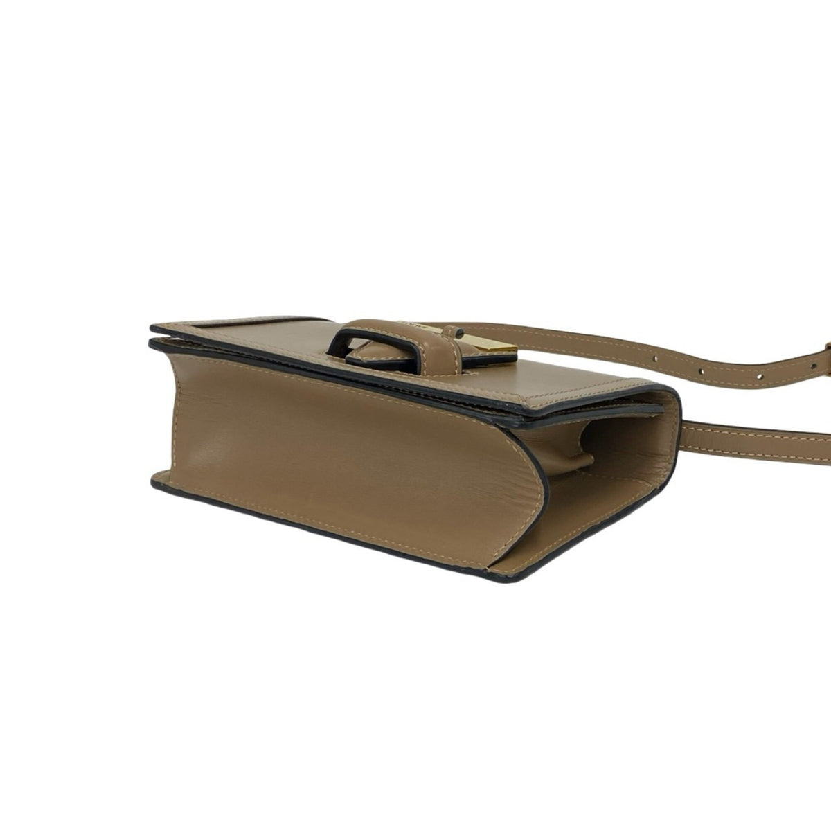 Loewe Beige Leather Pochette Shoulder Bag (Pre-Owned)