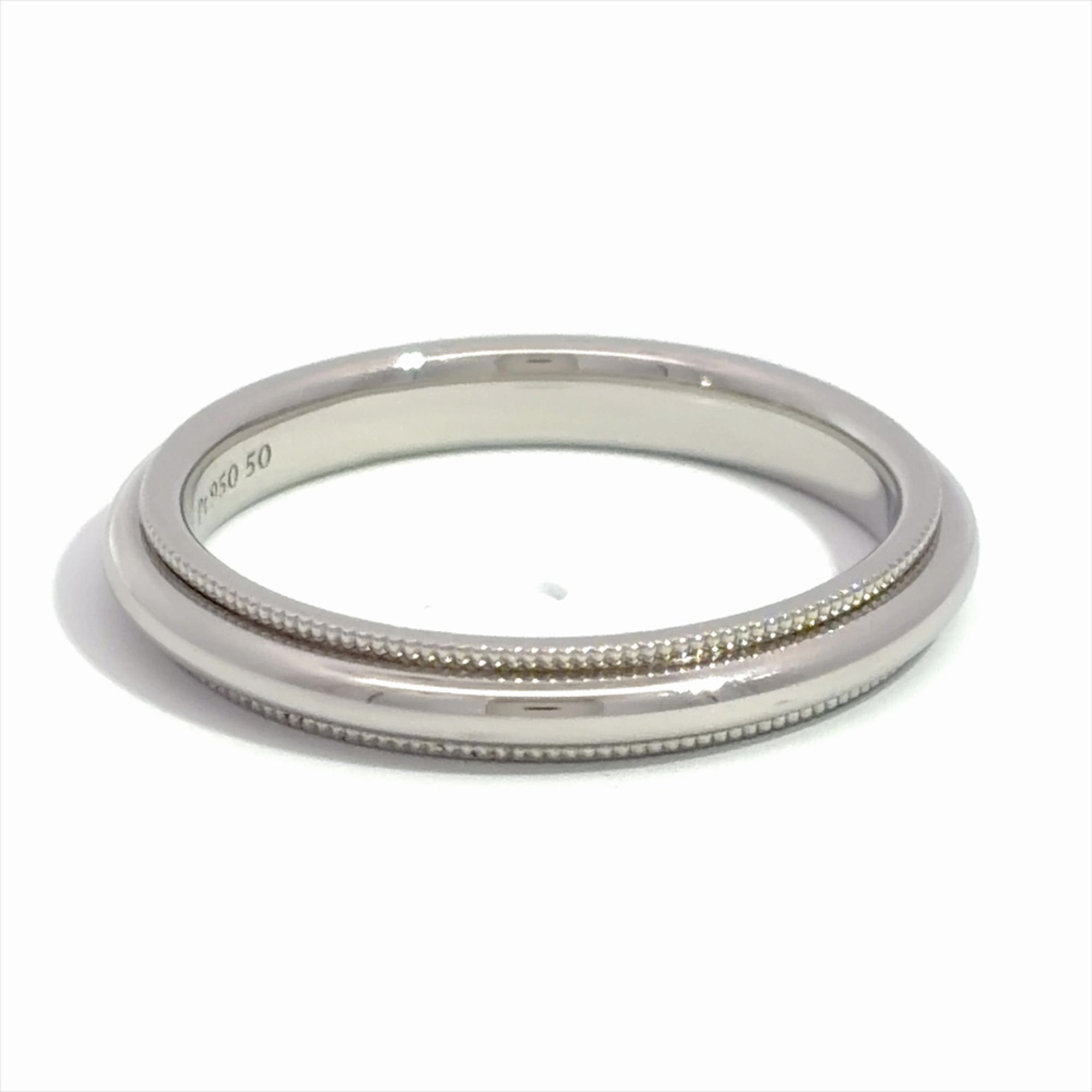 Tiffany Platinum 950 Band Ring (Pre-Owned)