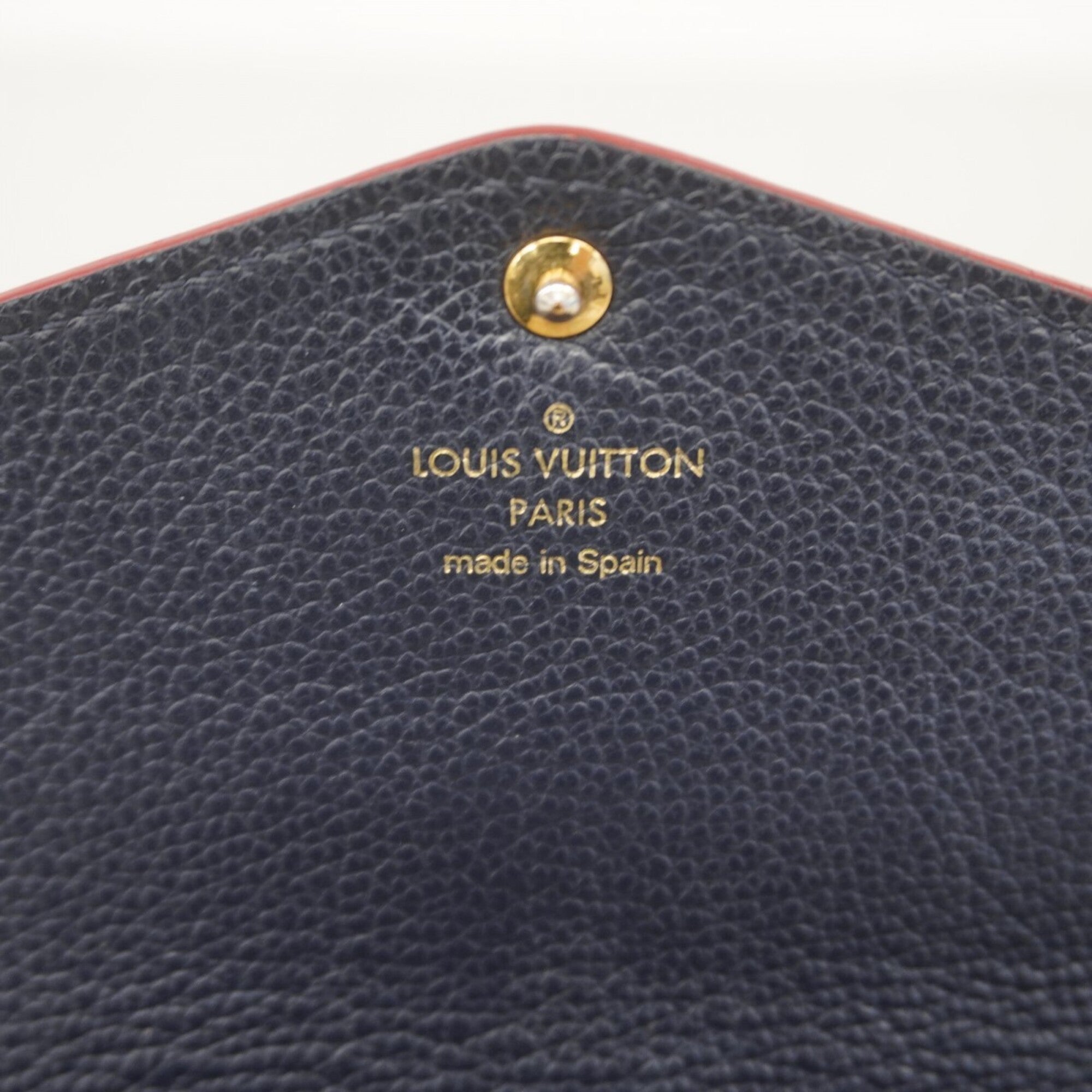 Louis Vuitton Marine Rouge Long Wallet (Bi-Fold) (Pre-Owned)