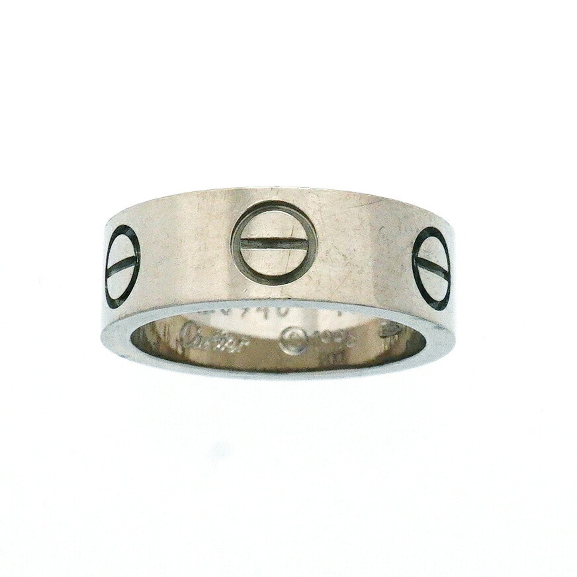 Cartier White Gold (18K) Band Ring (Pre-Owned)