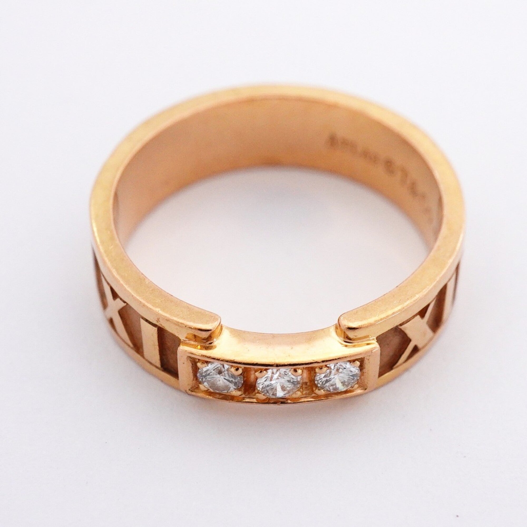 Tiffany Pink Gold (18K) Band Ring (Pre-Owned)