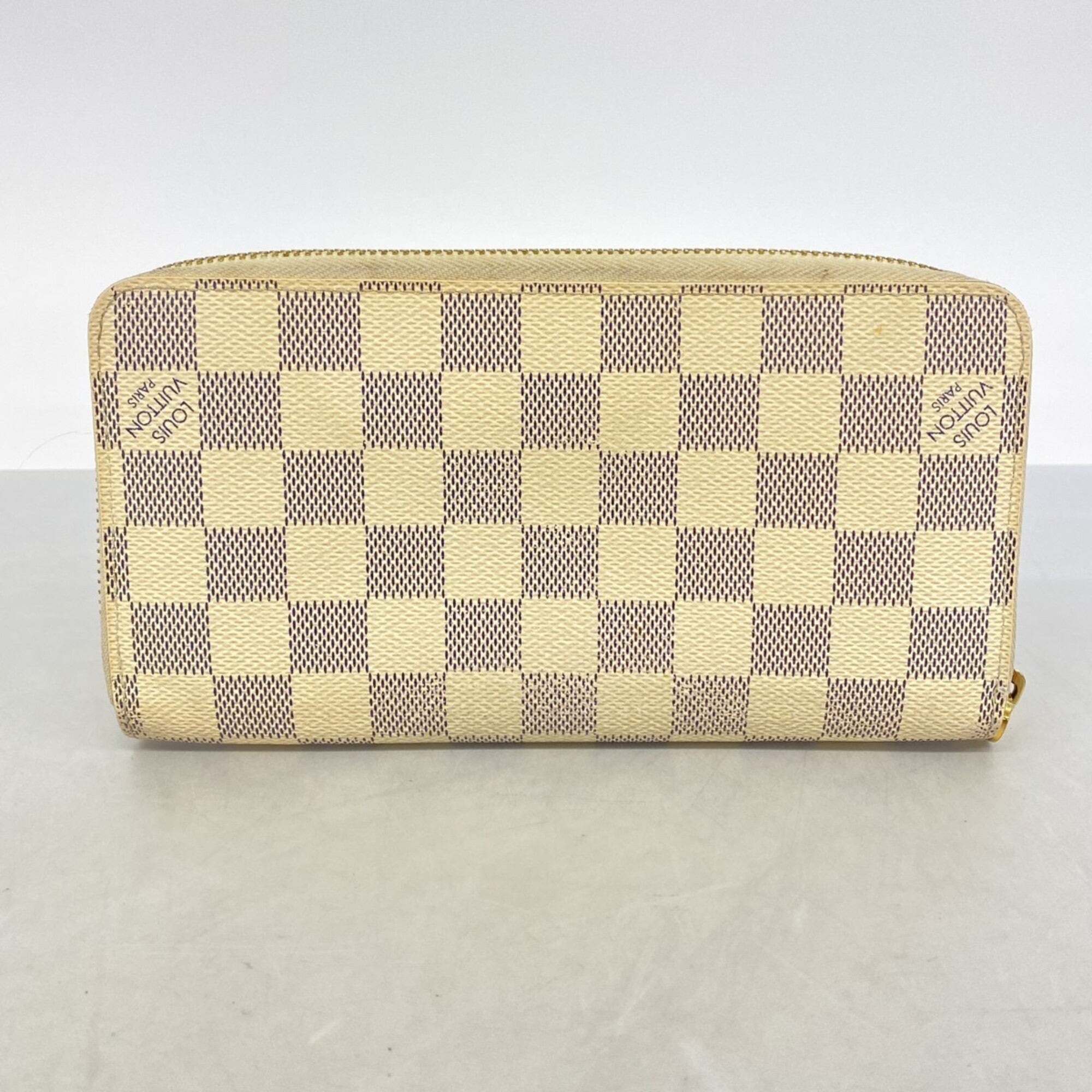 Louis Vuitton White Long Wallet (Bi-Fold) (Pre-Owned)