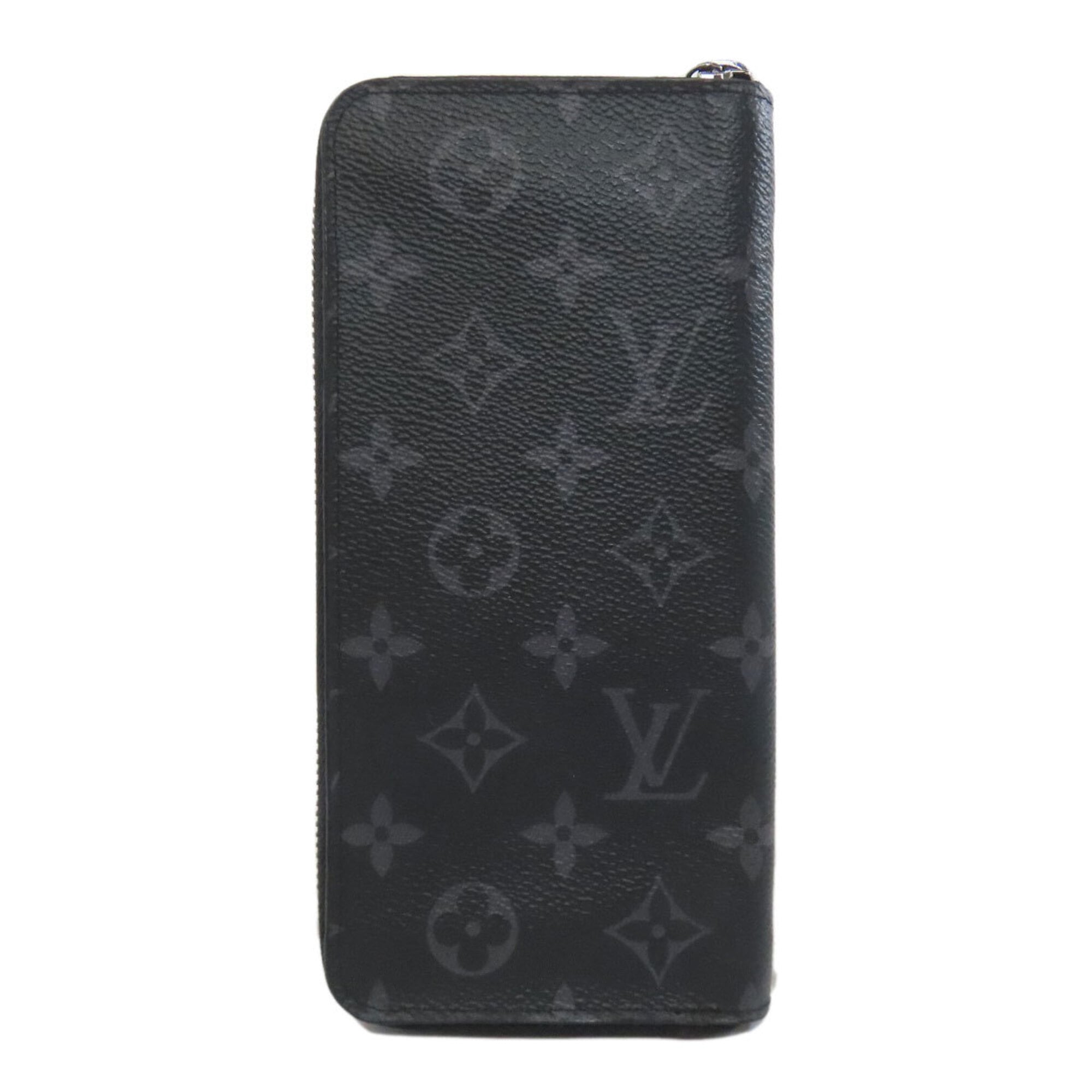 Louis Vuitton Black Monogram Eclipse Long Wallet (Bi-Fold) (Pre-Owned)