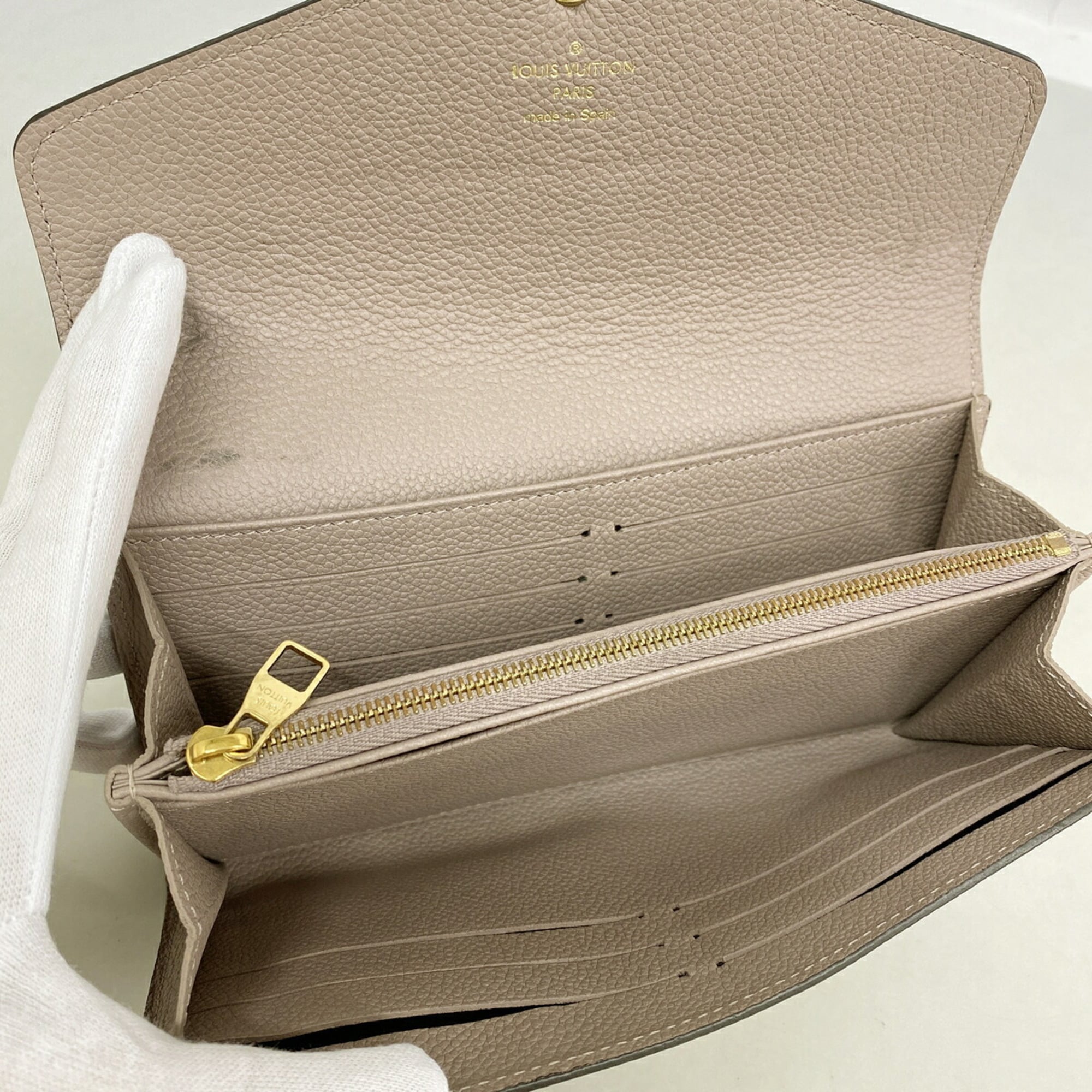 Louis Vuitton Tourterelle Long Wallet (Bi-Fold) (Pre-Owned)