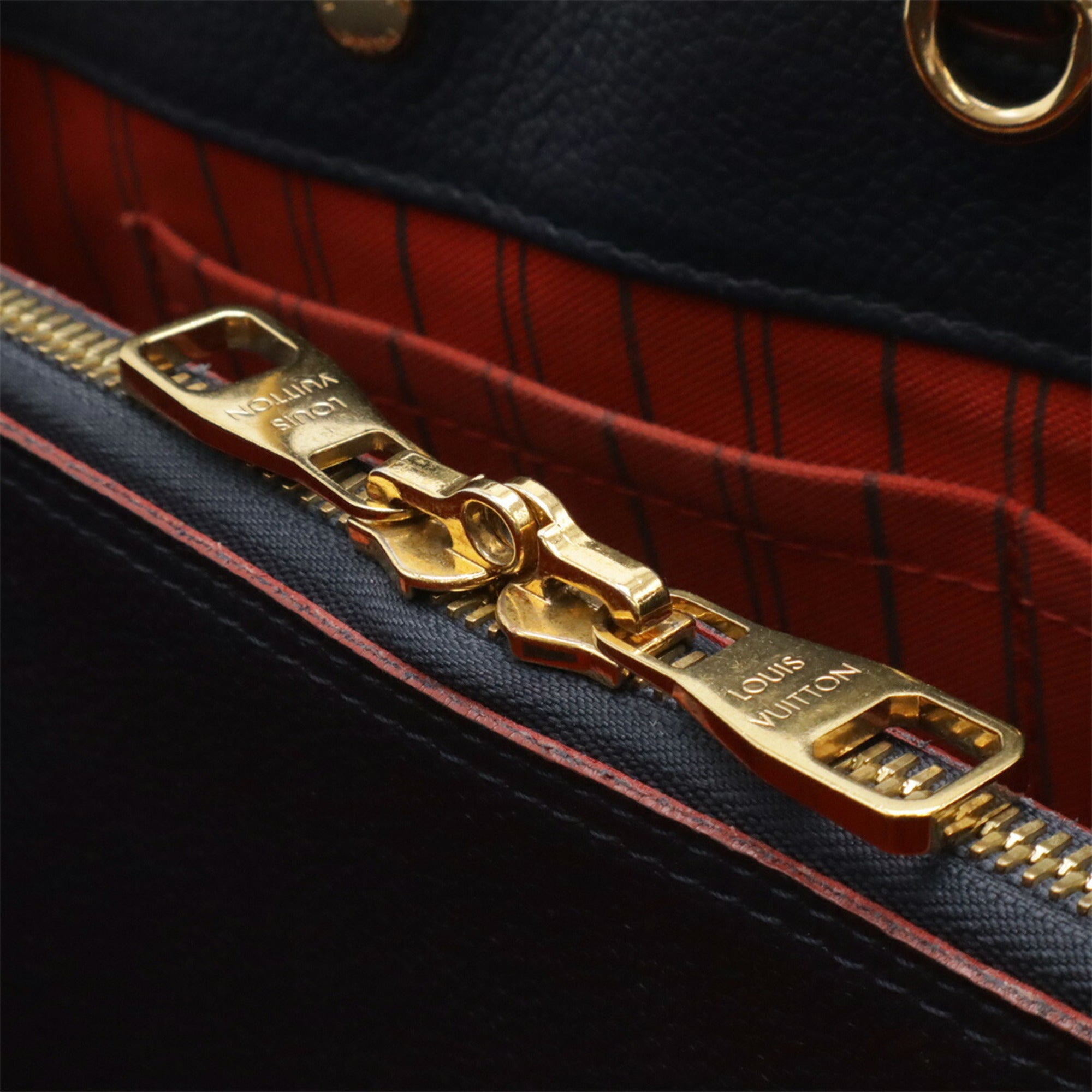 Louis Vuitton Marine Rouge Monogram Empreinte Leather Handbag Shoulder Bag (Pre-Owned)
