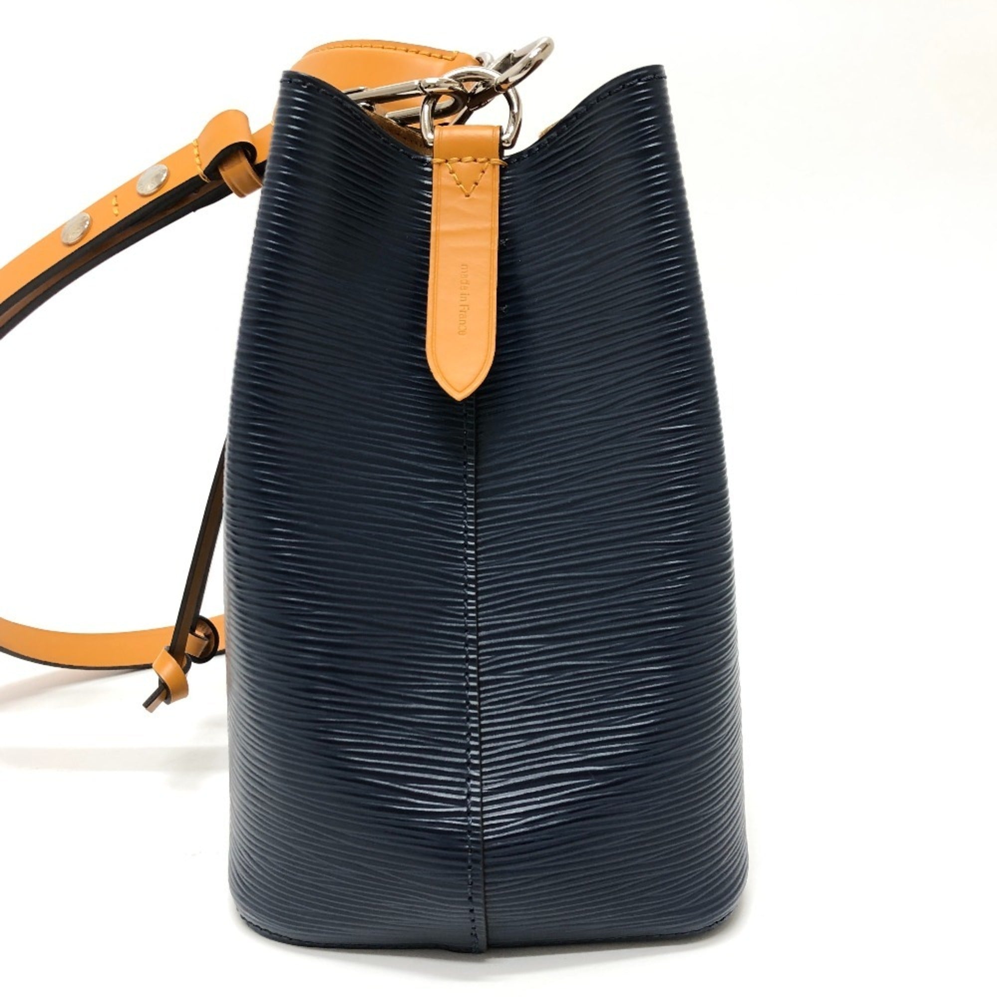 Louis Vuitton Epi Indigo Saffron Epi Leather Handbag Shoulder Bag (Pre-Owned)