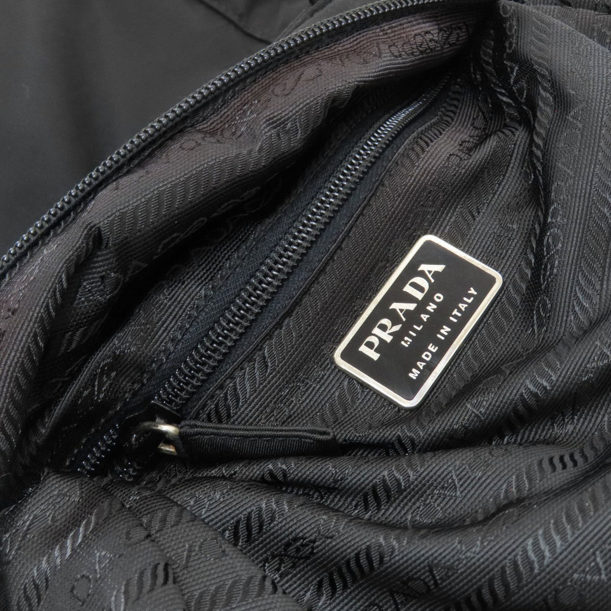 Prada Black Nylon Tote Bag (Pre-Owned)