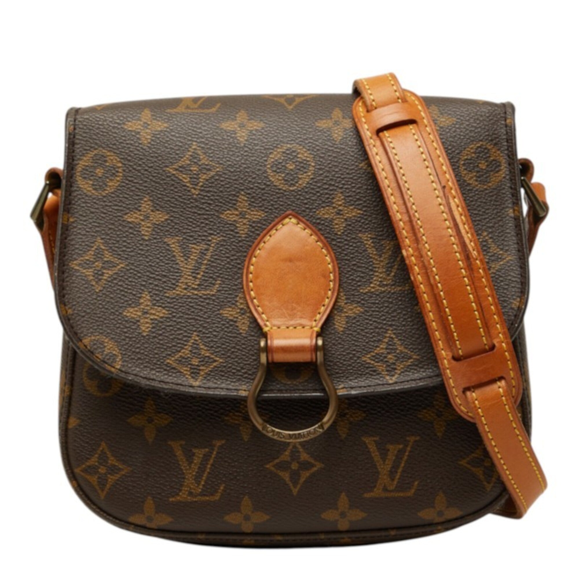 Louis Vuitton Brown Monogram Pvc Leather Shoulder Bag (Pre-Owned)