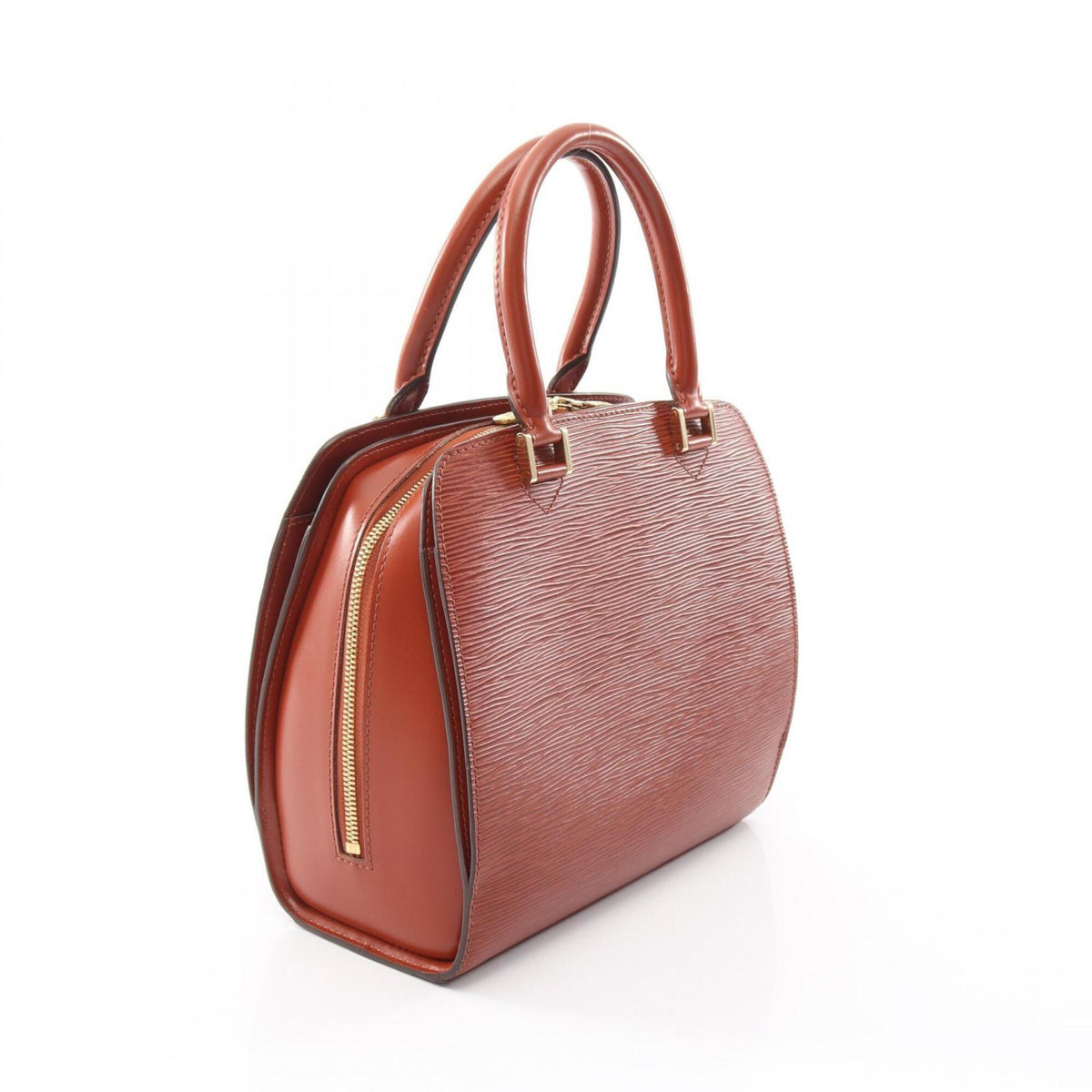 Louis Vuitton Brown Kenyan Brown Epi Leather Handbag (Pre-Owned)