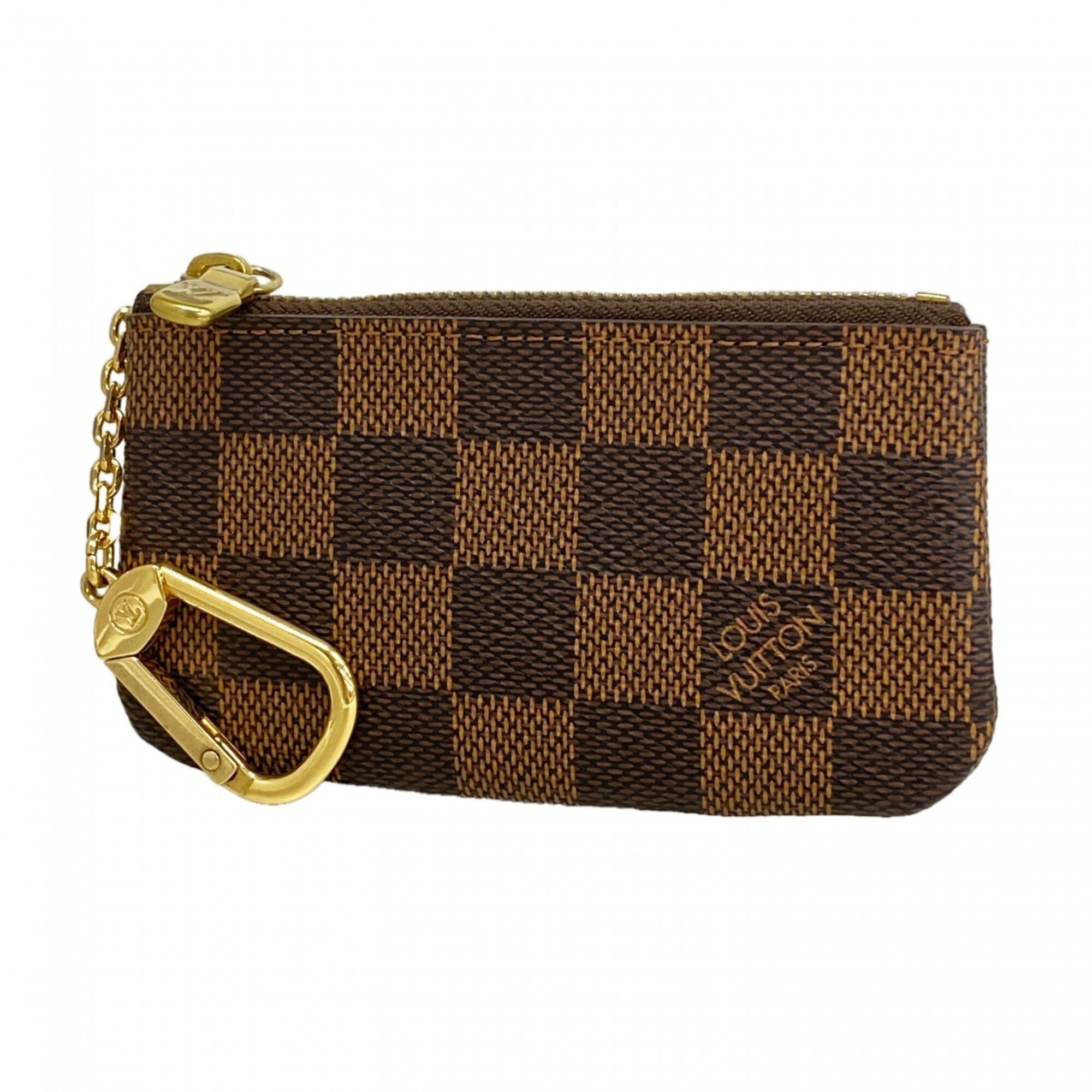 Louis Vuitton Ebene Coin Purse/Coin Case (Pre-Owned)