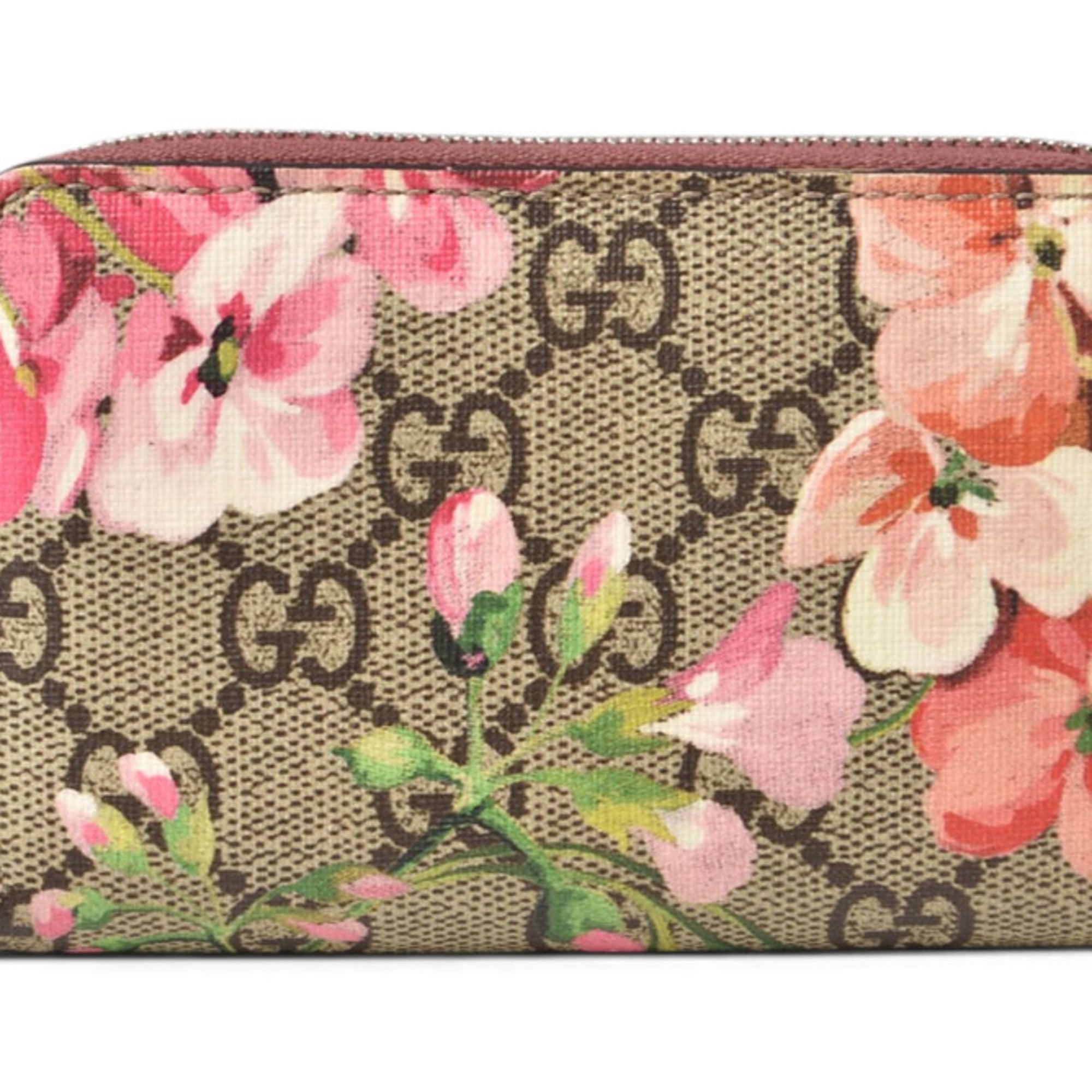 Gucci Pink Gg Plus Long Wallet (Bi-Fold) (Pre-Owned)